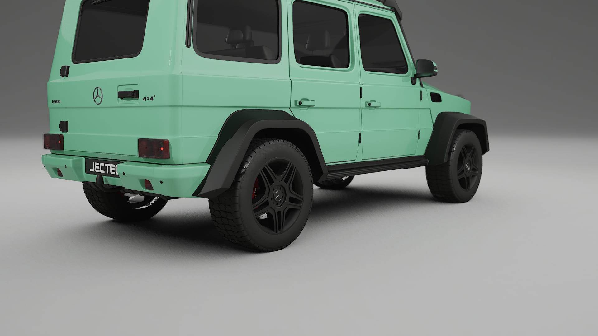 Mercedes G class 4x4 W463 TPU Lakbeschermingsfolie | DUSTY Kleurveranderende PPF – Volledig Voorgesneden Kit
