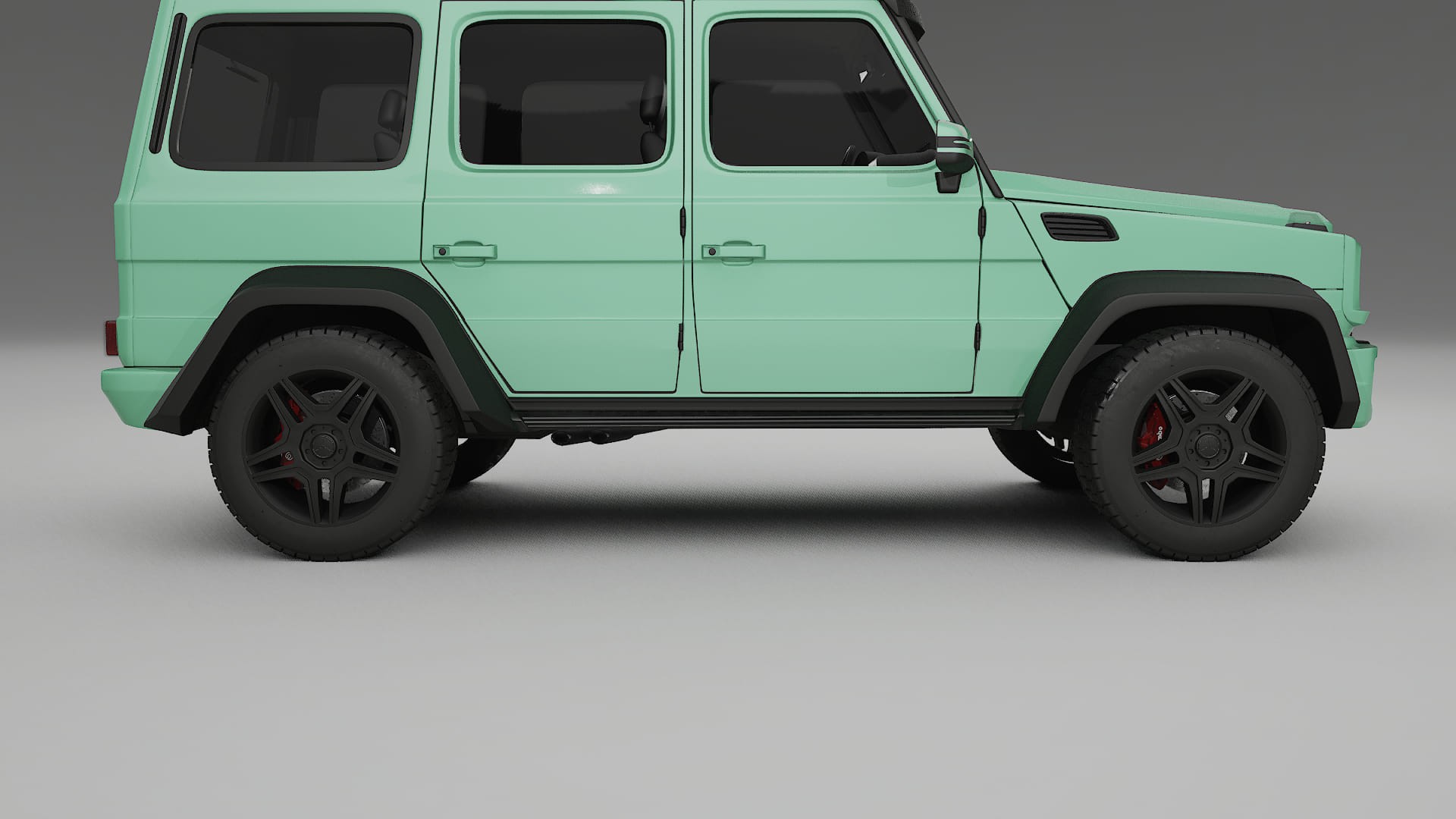 Mercedes G class 4x4 W463 TPU Lakbeschermingsfolie | DUSTY Kleurveranderende PPF – Volledig Voorgesneden Kit