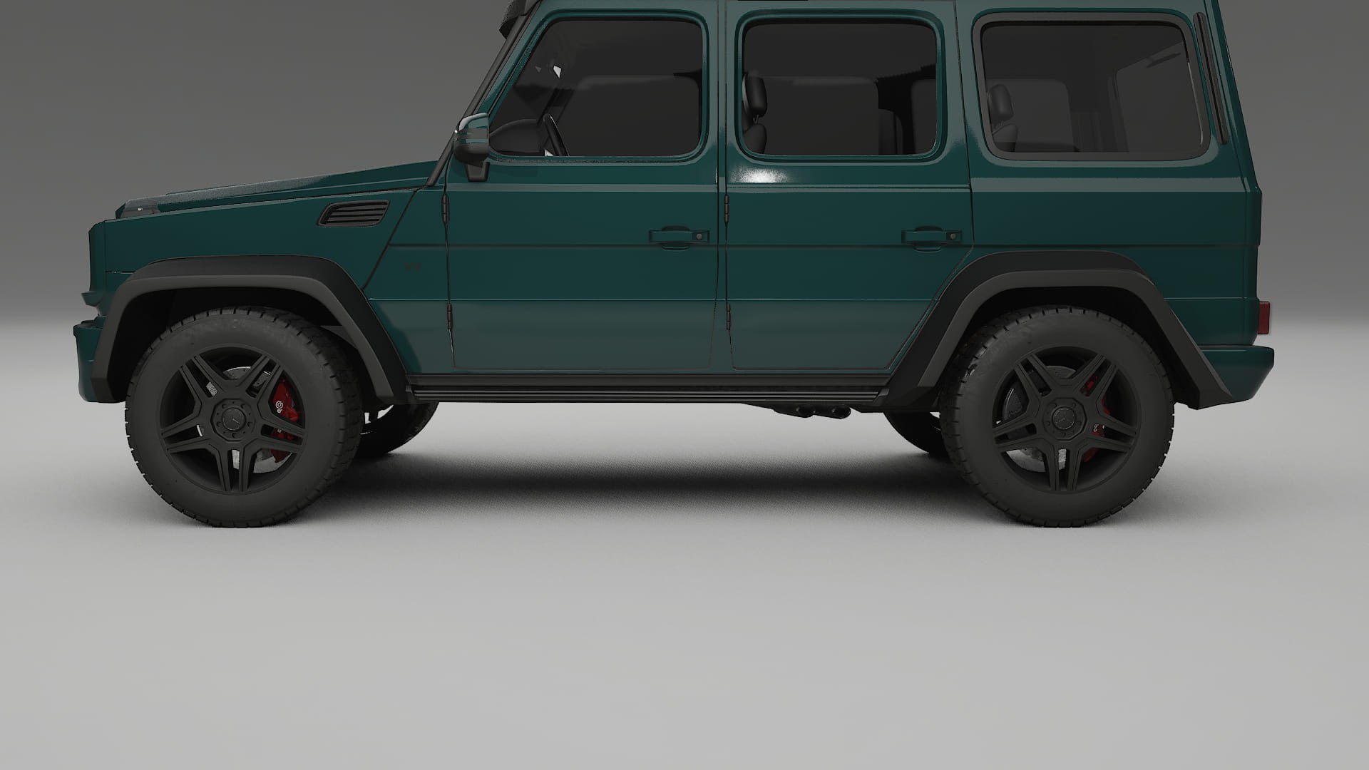 Mercedes G class 4x4 W463 TPU Lakbeschermingsfolie | INFERNO Kleurveranderende PPF – Volledig Voorgesneden Kit