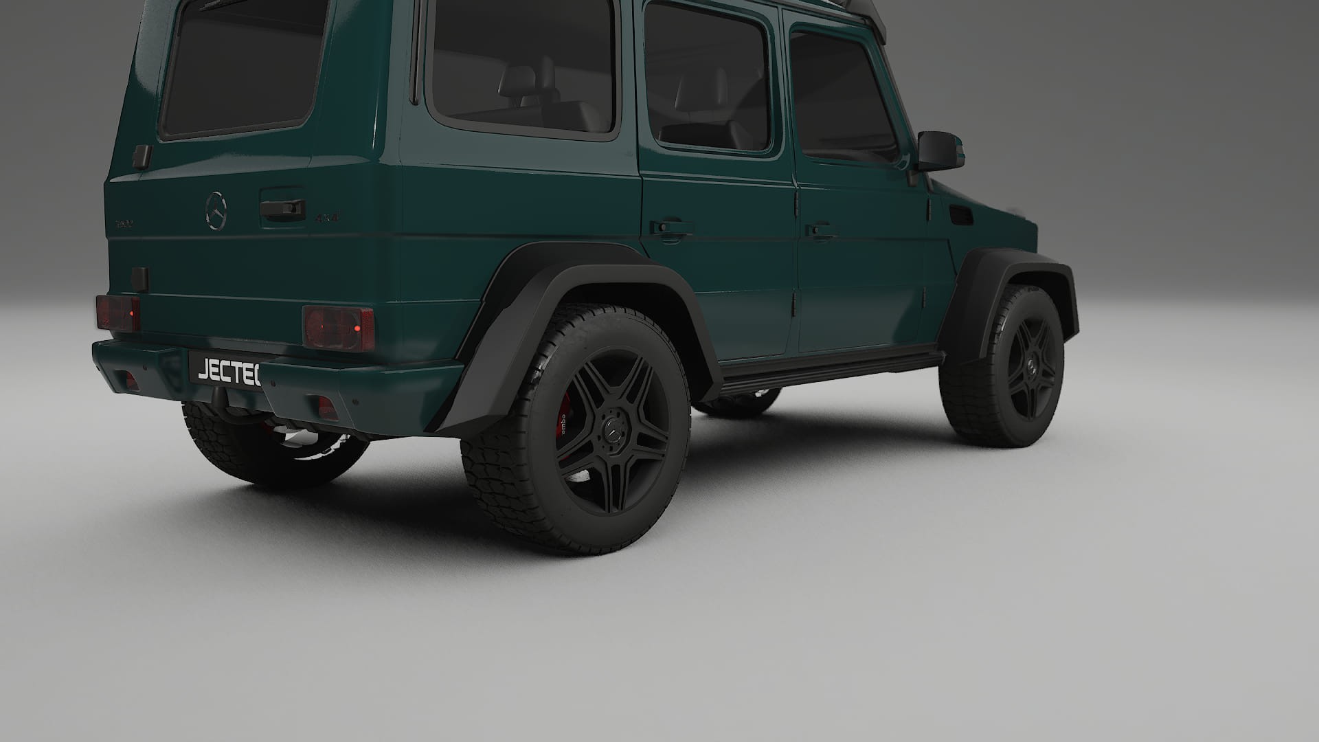 Mercedes G class 4x4 W463 TPU Lakbeschermingsfolie | INFERNO Kleurveranderende PPF – Volledig Voorgesneden Kit