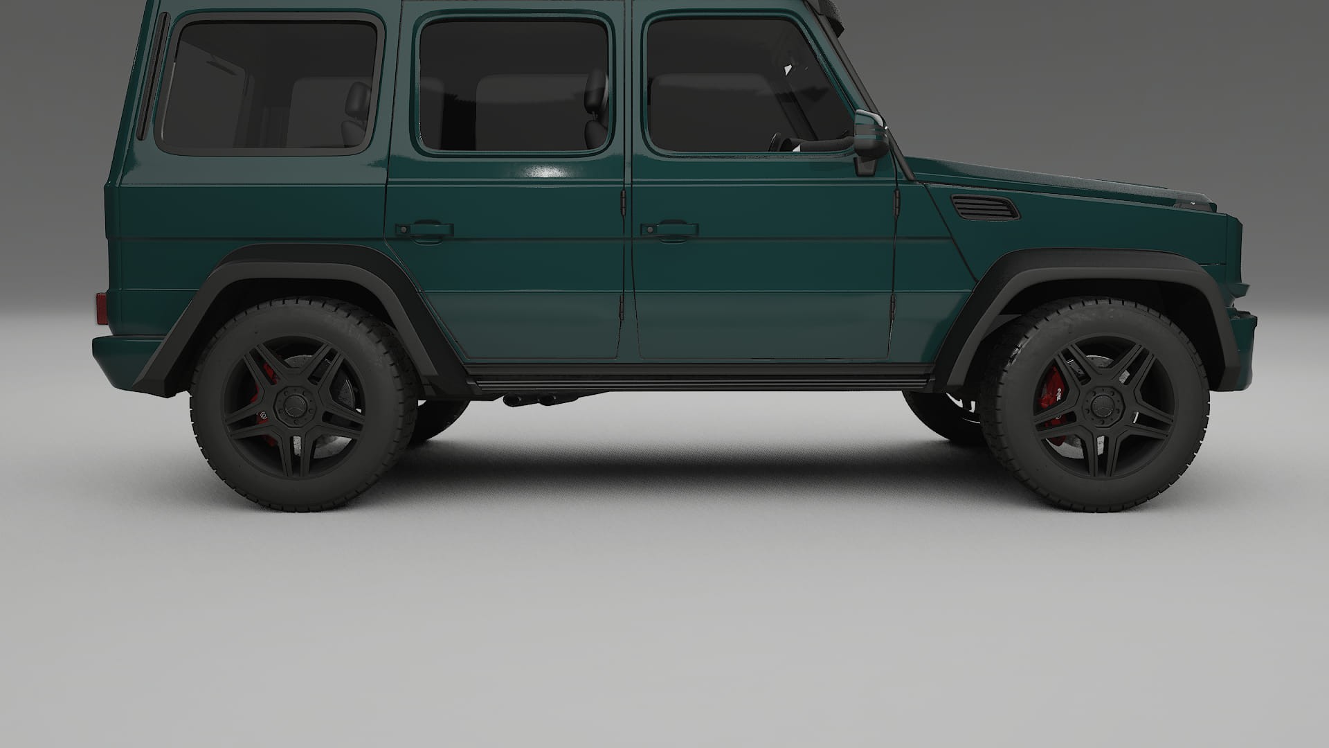 Mercedes G class 4x4 W463 TPU Lakbeschermingsfolie | INFERNO Kleurveranderende PPF – Volledig Voorgesneden Kit