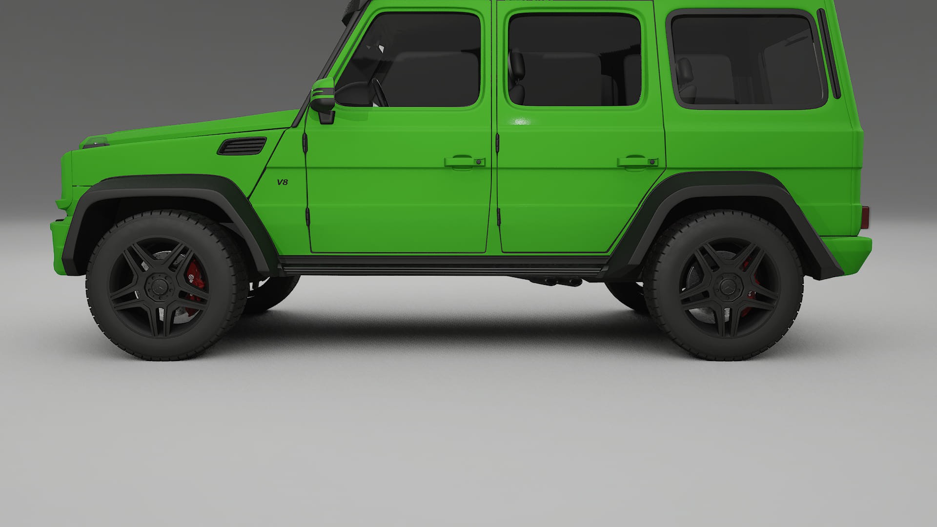 Mercedes G class 4x4 W463 TPU Lakbeschermingsfolie | VENOM Kleurveranderende PPF – Volledig Voorgesneden Kit
