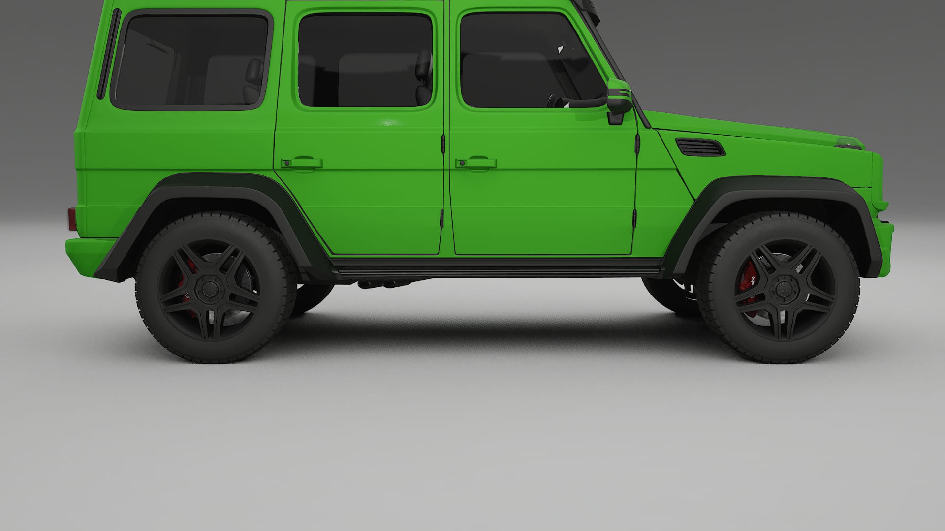 Mercedes G class 4x4 W463 TPU Lakbeschermingsfolie | VENOM Kleurveranderende PPF – Volledig Voorgesneden Kit