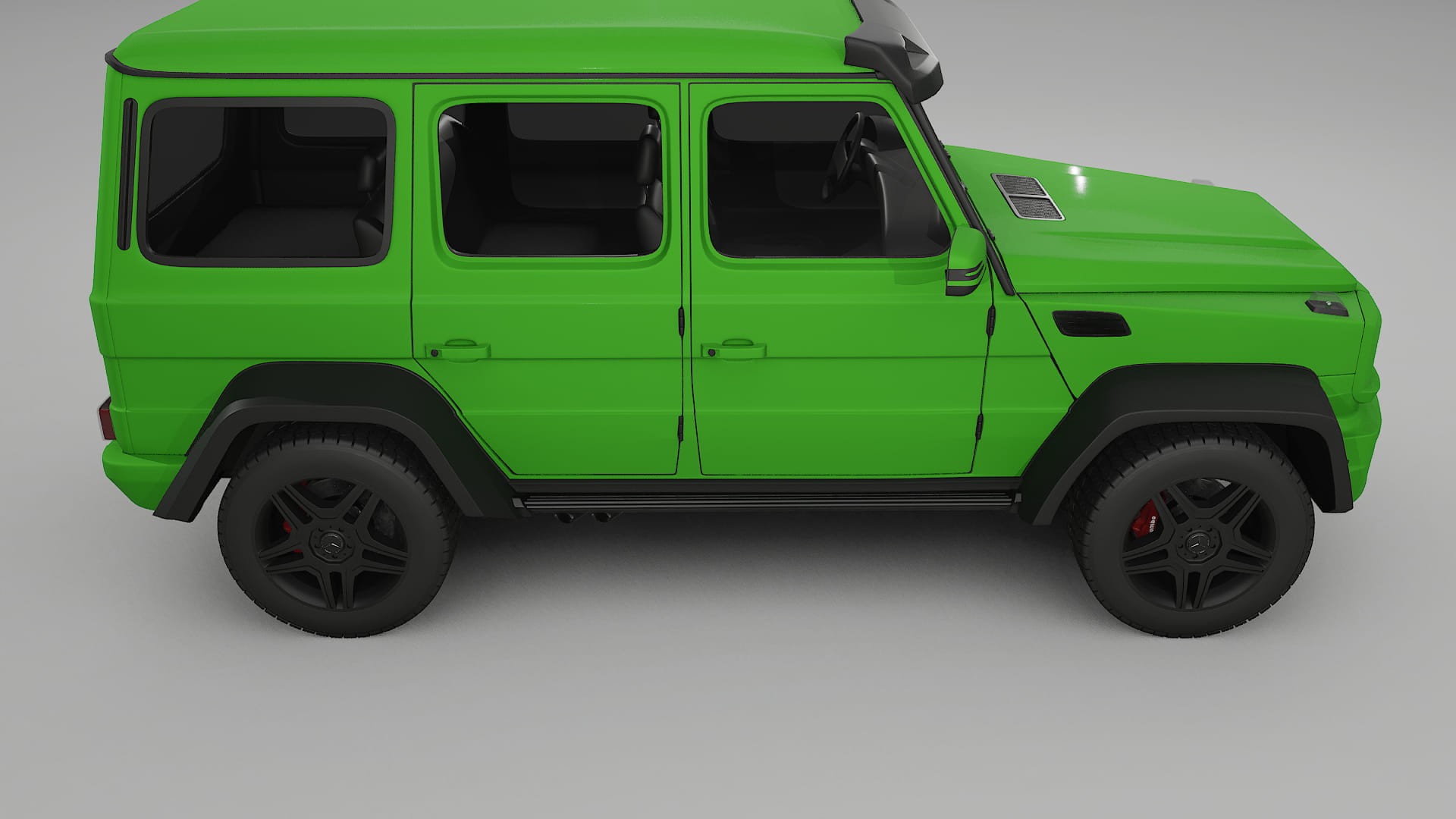 Mercedes G class 4x4 W463 TPU Lakbeschermingsfolie | VENOM Kleurveranderende PPF – Volledig Voorgesneden Kit