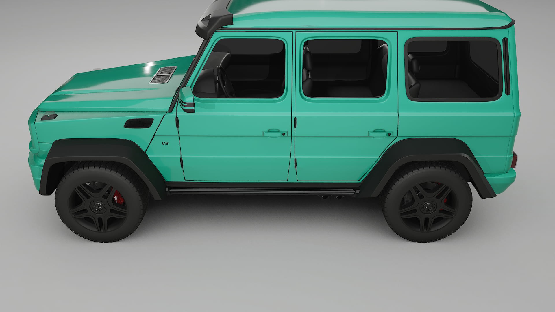 Mercedes G class 4x4 W463 TPU Lakbeschermingsfolie | JEWEL Kleurveranderende PPF – Volledig Voorgesneden Kit