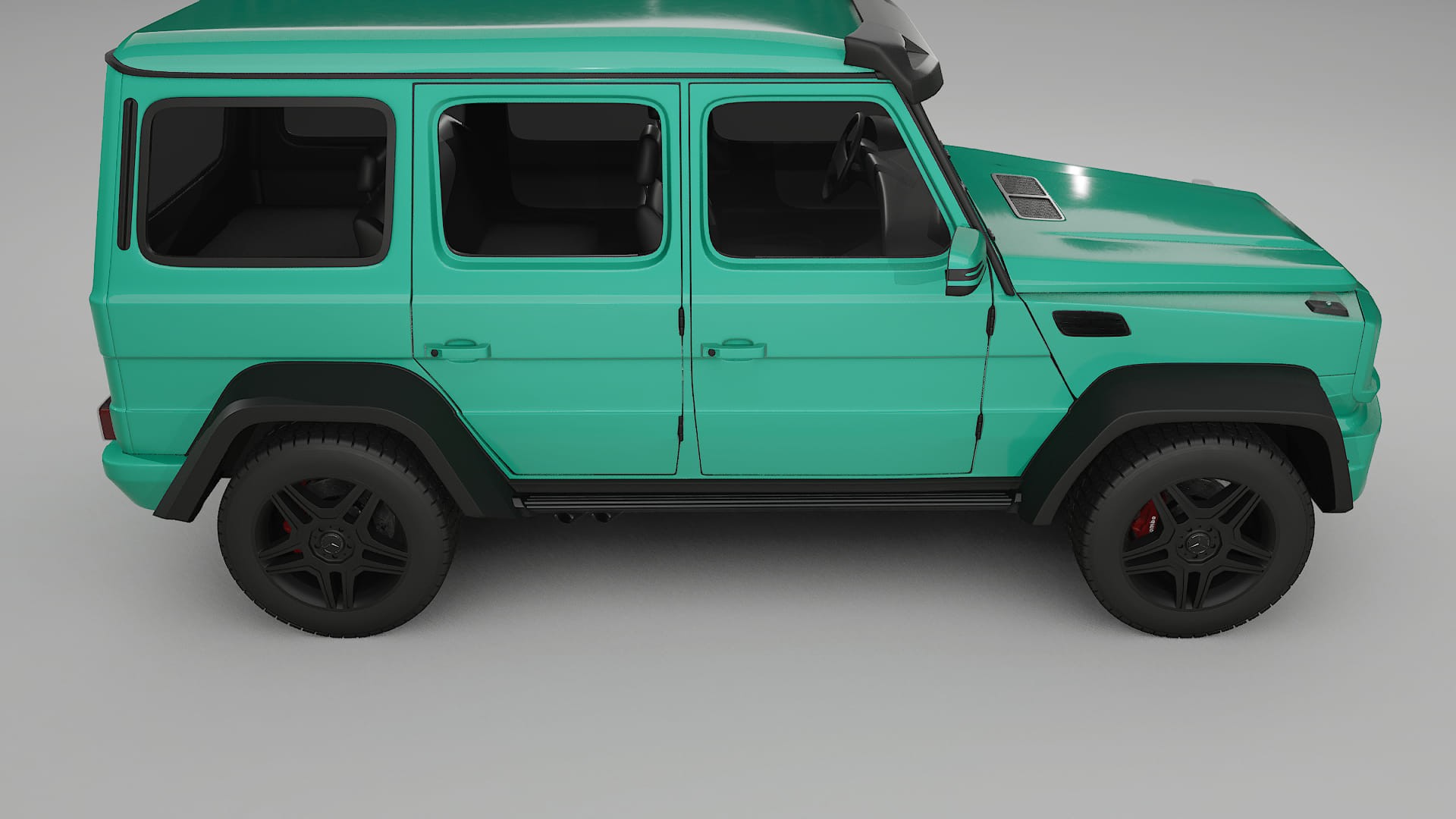 Mercedes G class 4x4 W463 TPU Lakbeschermingsfolie | JEWEL Kleurveranderende PPF – Volledig Voorgesneden Kit