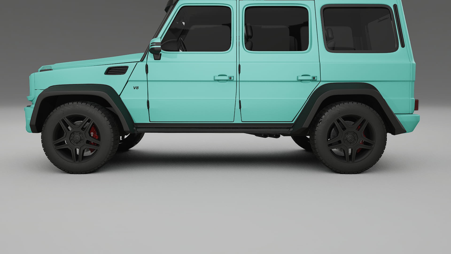 Mercedes G class 4x4 W463 TPU Lakbeschermingsfolie | FROST Kleurveranderende PPF – Volledig Voorgesneden Kit