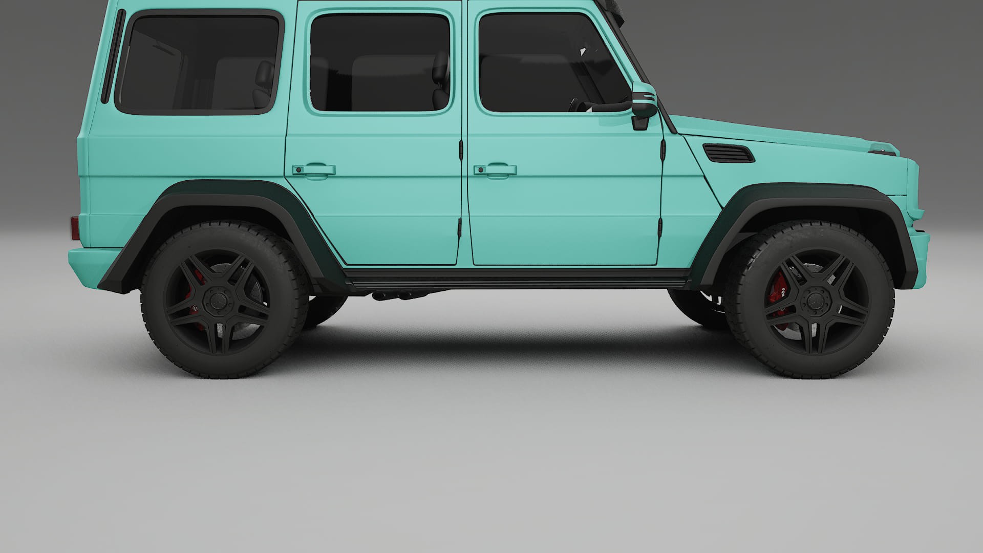 Mercedes G class 4x4 W463 TPU Lakbeschermingsfolie | FROST Kleurveranderende PPF – Volledig Voorgesneden Kit