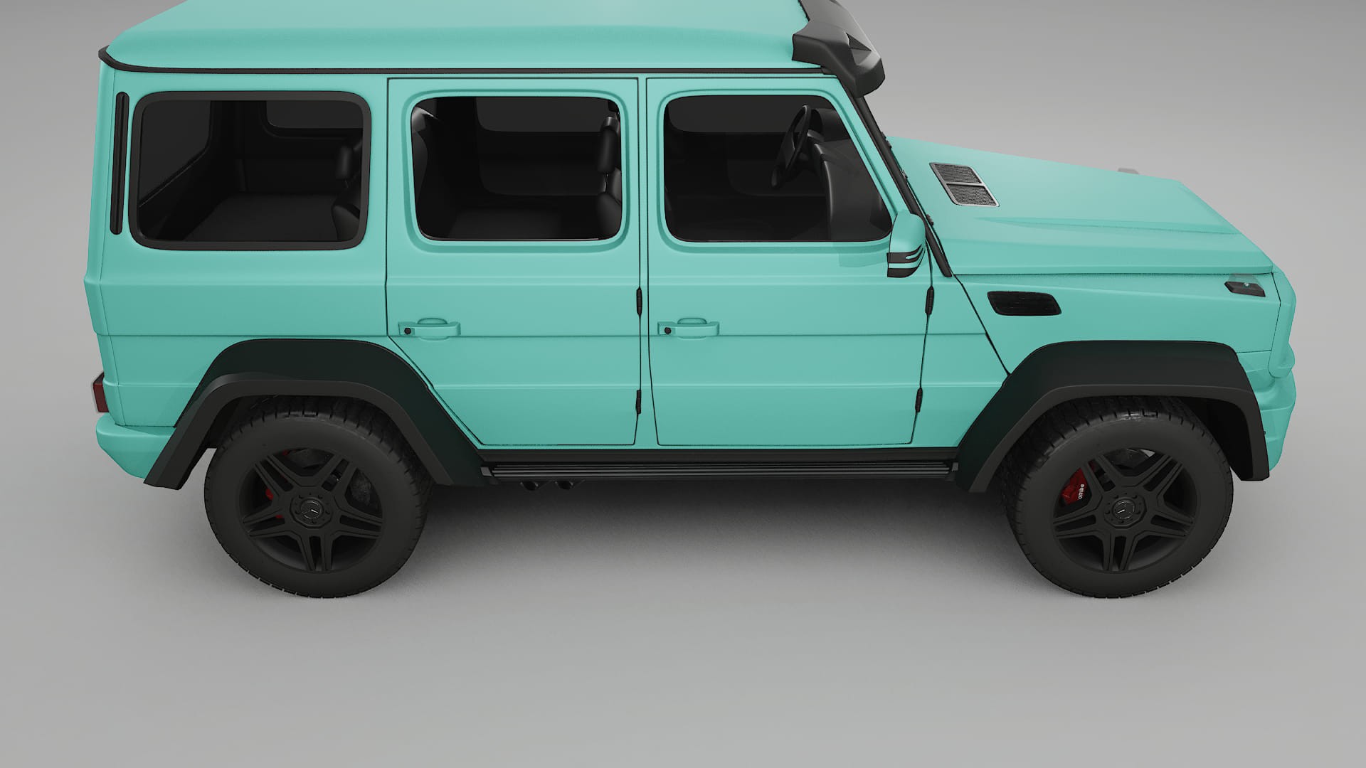 Mercedes G class 4x4 W463 TPU Lakbeschermingsfolie | FROST Kleurveranderende PPF – Volledig Voorgesneden Kit