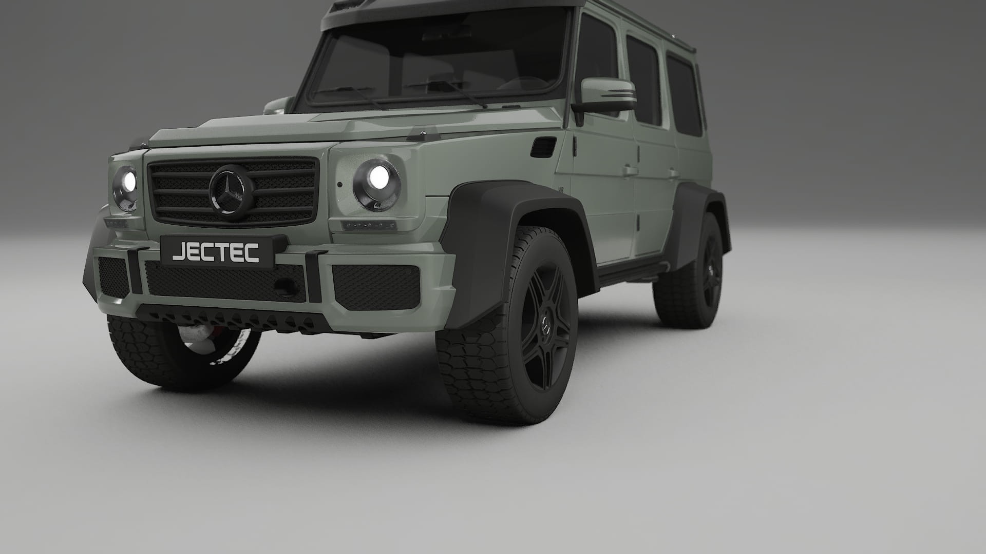 Mercedes G class 4x4 W463 TPU Lakbeschermingsfolie | SLATE Kleurveranderende PPF – Volledig Voorgesneden Kit