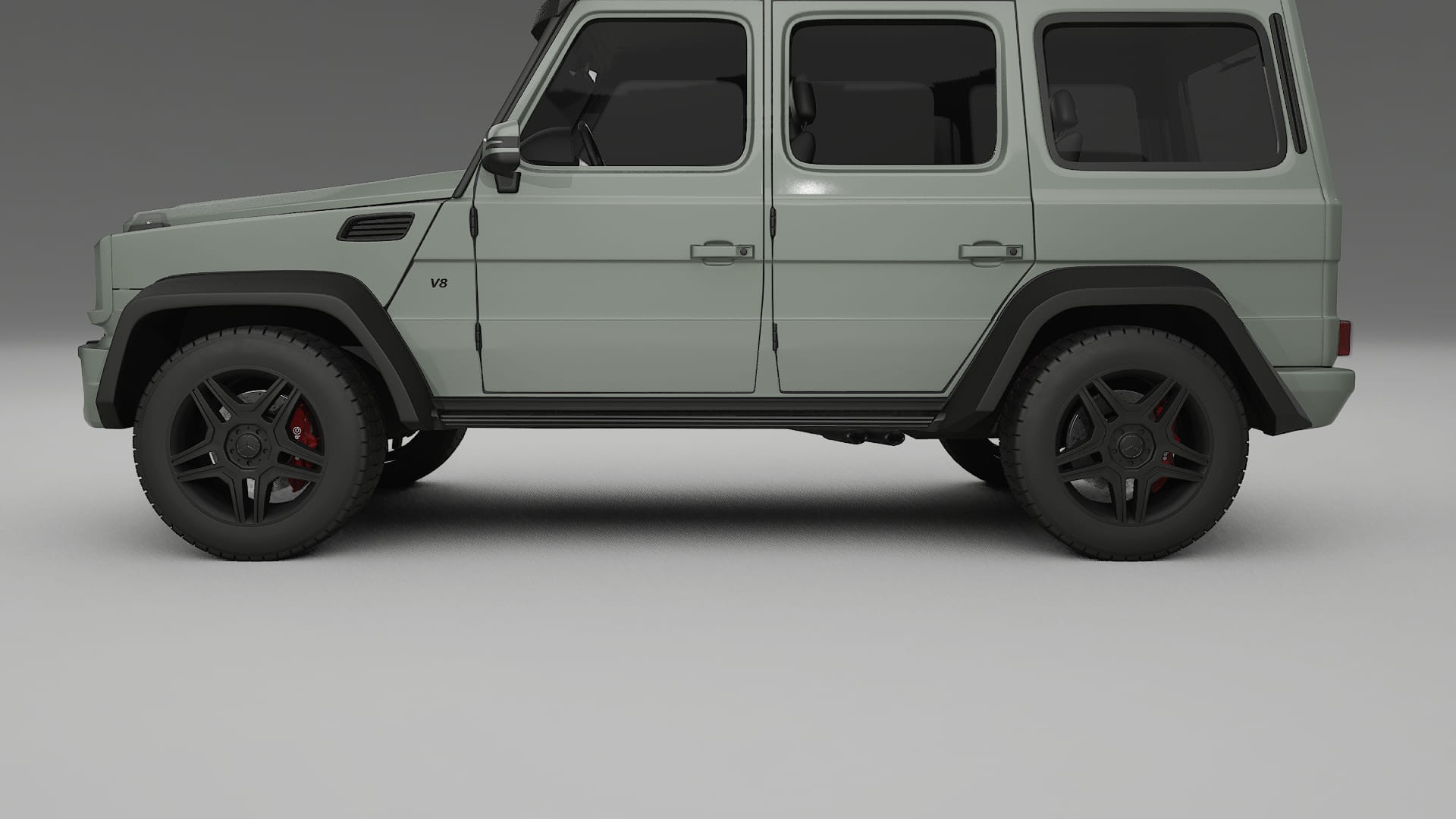 Mercedes G class 4x4 W463 TPU Lakbeschermingsfolie | SLATE Kleurveranderende PPF – Volledig Voorgesneden Kit