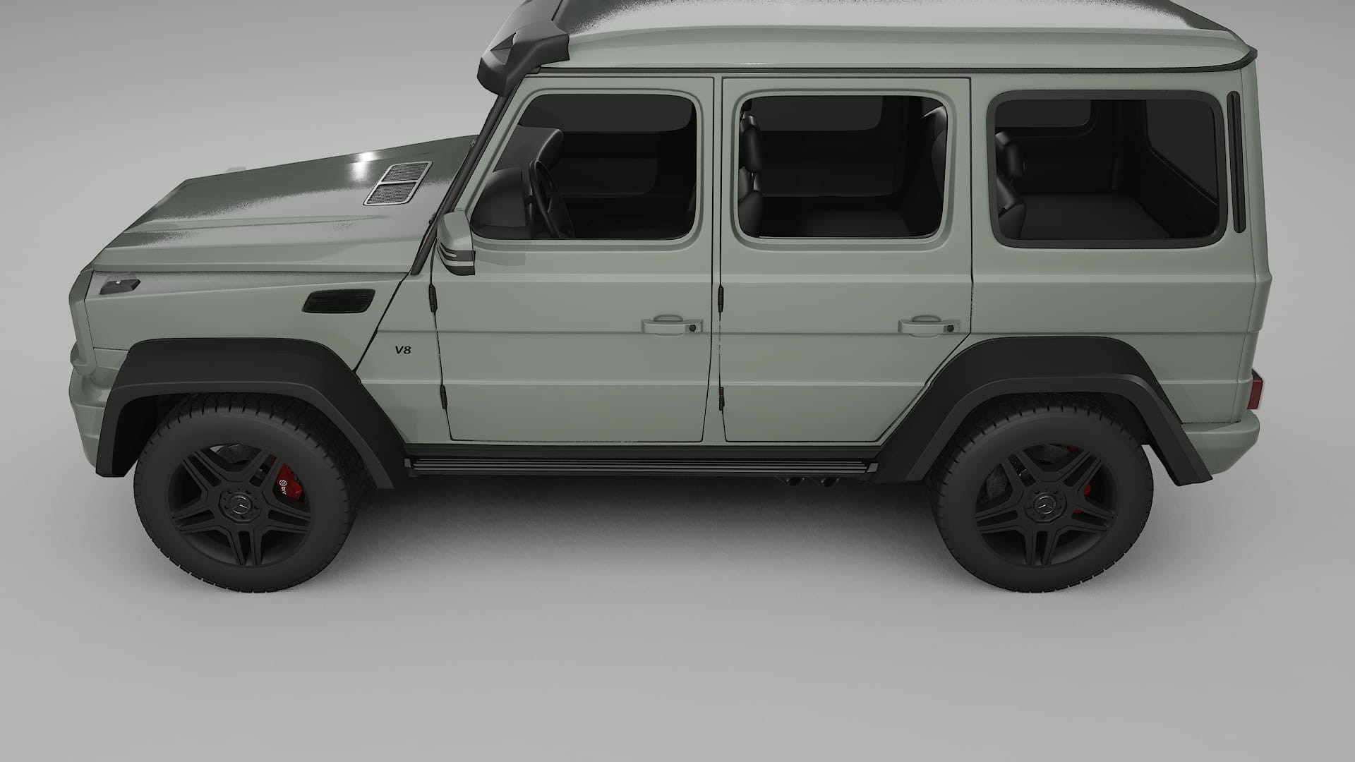 Mercedes G class 4x4 W463 TPU Lakbeschermingsfolie | SLATE Kleurveranderende PPF – Volledig Voorgesneden Kit
