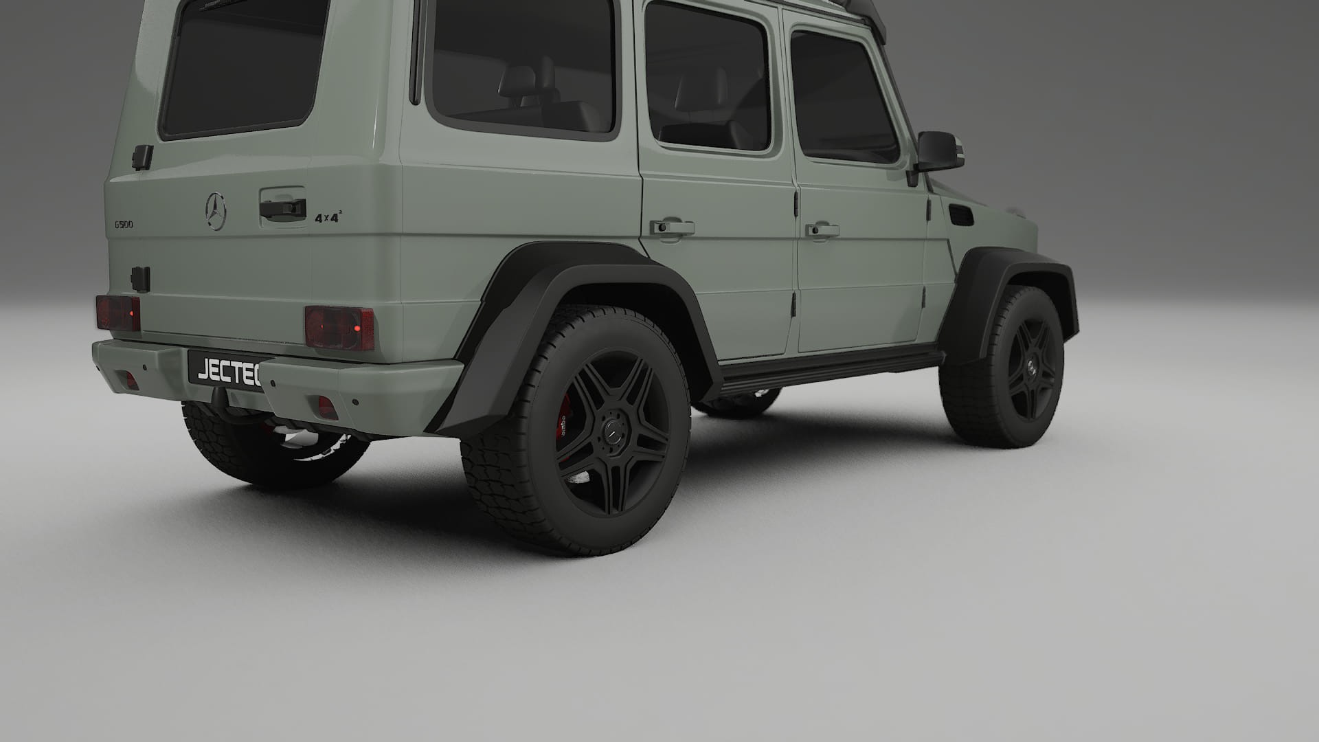 Mercedes G class 4x4 W463 TPU Lakbeschermingsfolie | SLATE Kleurveranderende PPF – Volledig Voorgesneden Kit