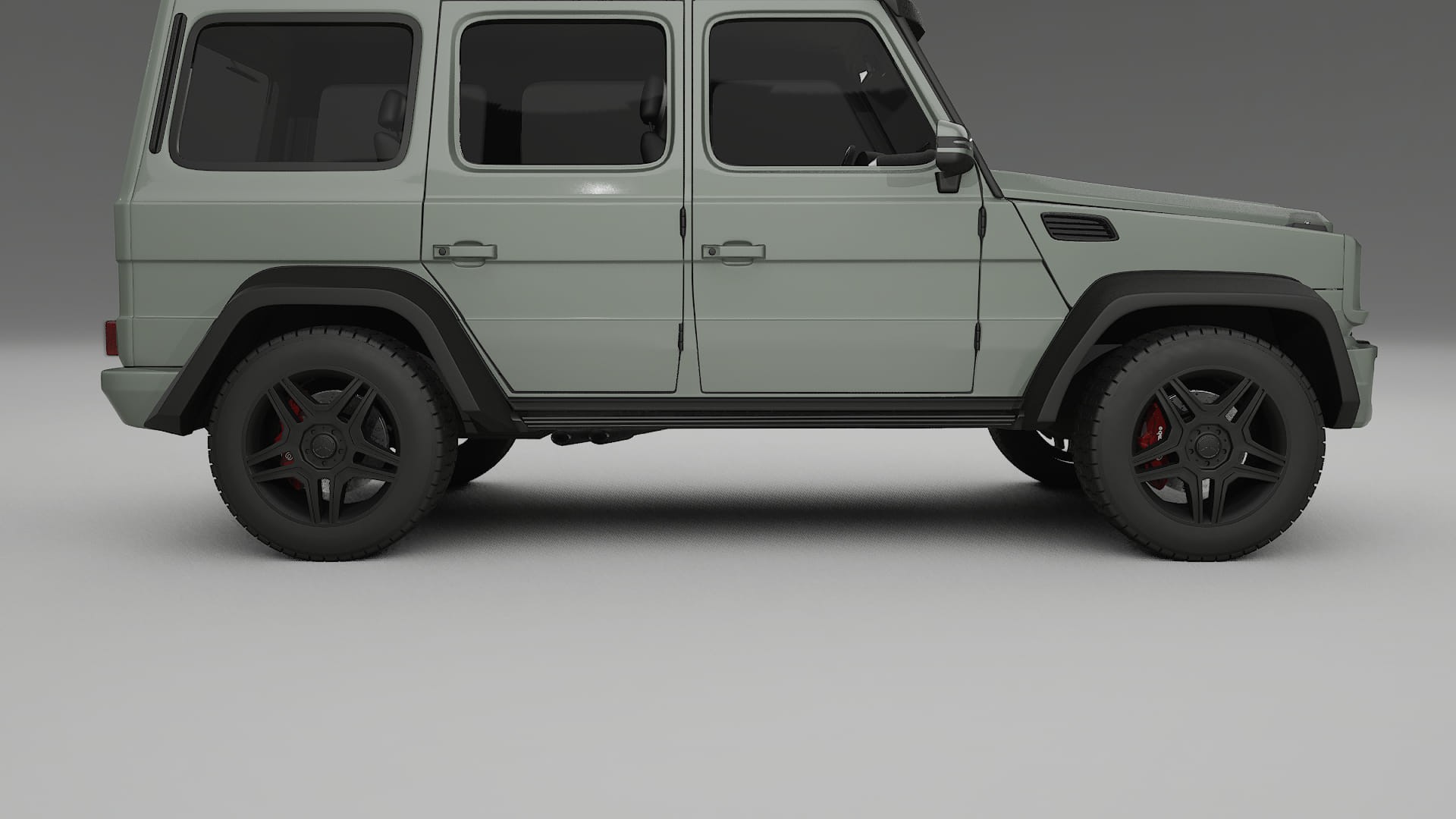 Mercedes G class 4x4 W463 TPU Lakbeschermingsfolie | SLATE Kleurveranderende PPF – Volledig Voorgesneden Kit
