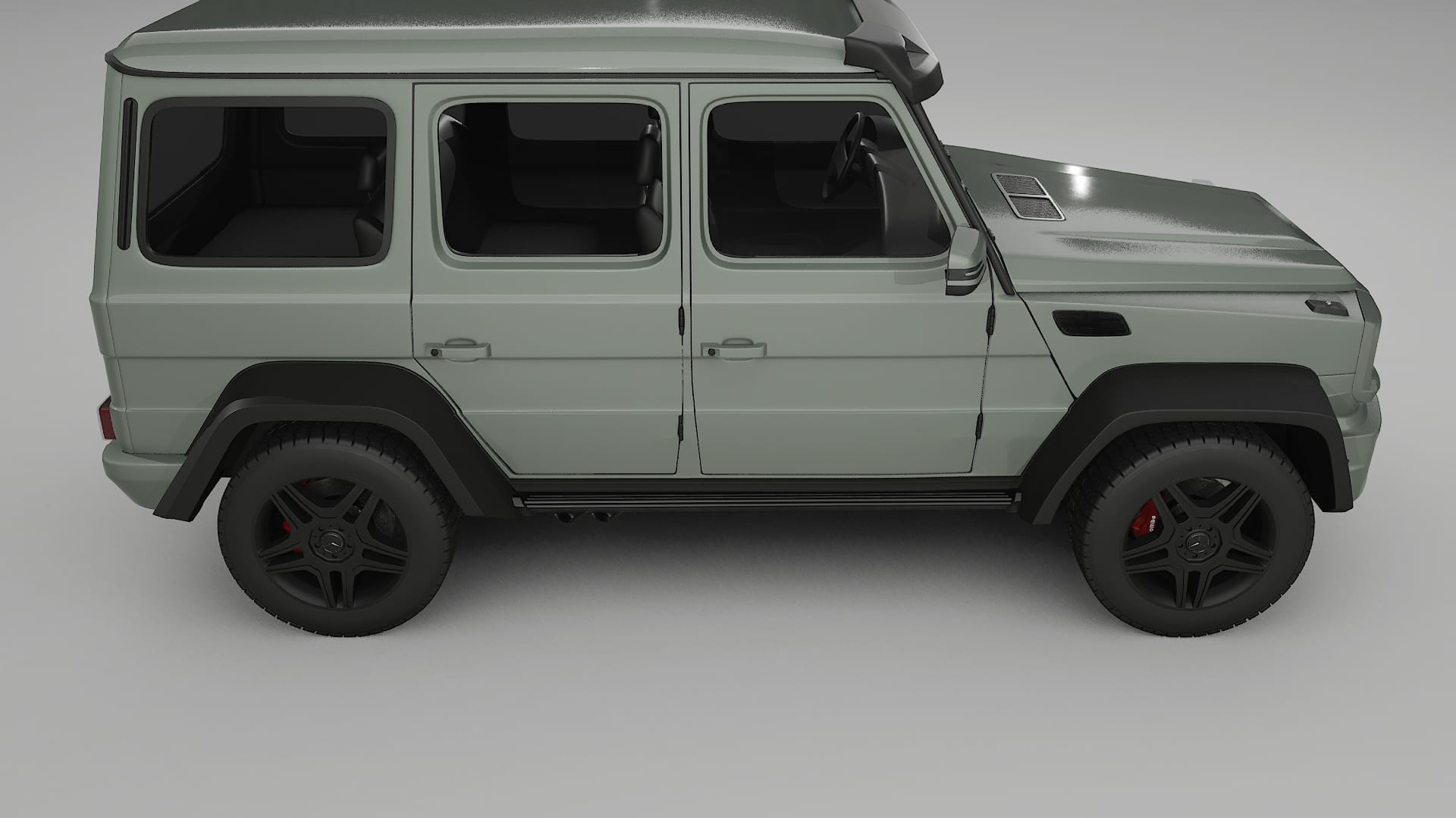 Mercedes G class 4x4 W463 TPU Lakbeschermingsfolie | SLATE Kleurveranderende PPF – Volledig Voorgesneden Kit