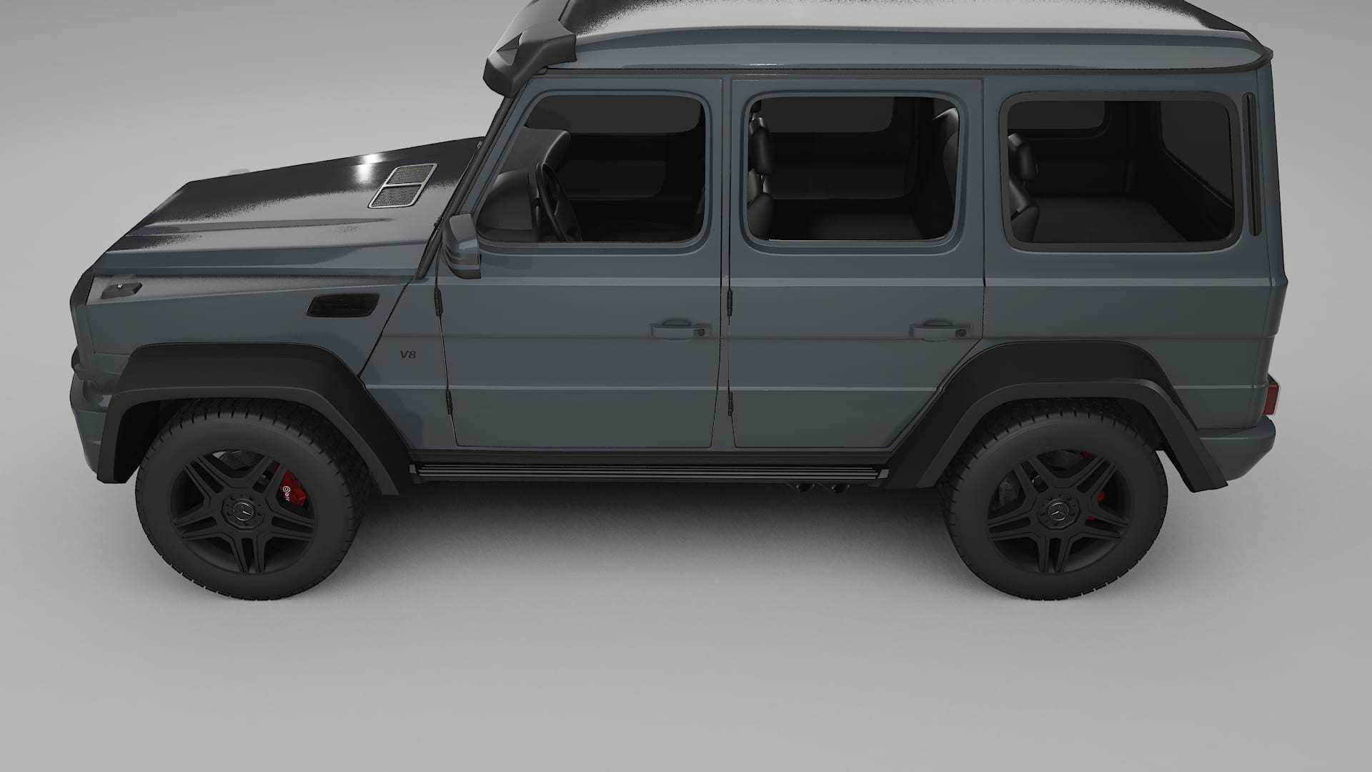 Mercedes G class 4x4 W463 TPU Lakbeschermingsfolie | GRANITE Kleurveranderende PPF – Volledig Voorgesneden Kit