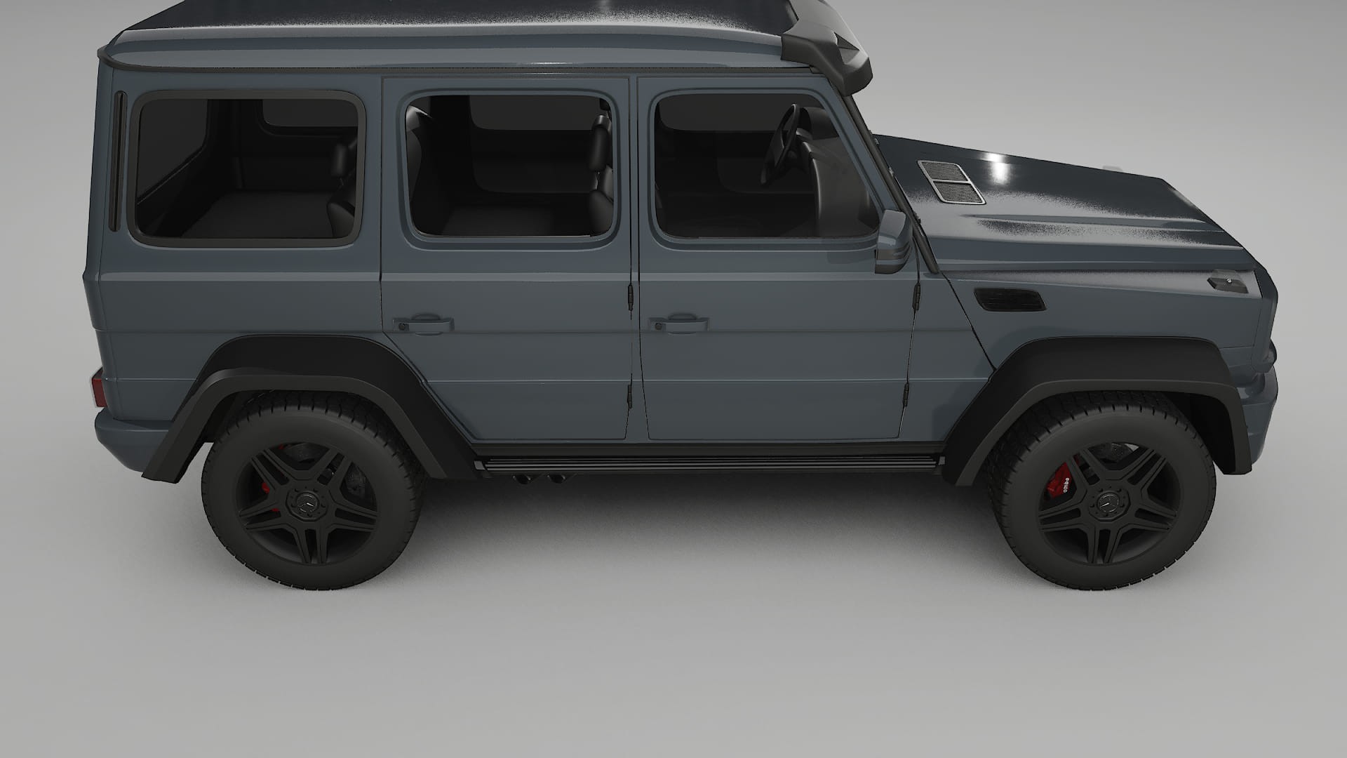 Mercedes G class 4x4 W463 TPU Lakbeschermingsfolie | GRANITE Kleurveranderende PPF – Volledig Voorgesneden Kit