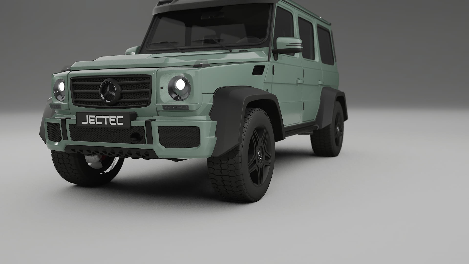 Mercedes G class 4x4 W463 TPU Lakbeschermingsfolie | CINDER Kleurveranderende PPF – Volledig Voorgesneden Kit