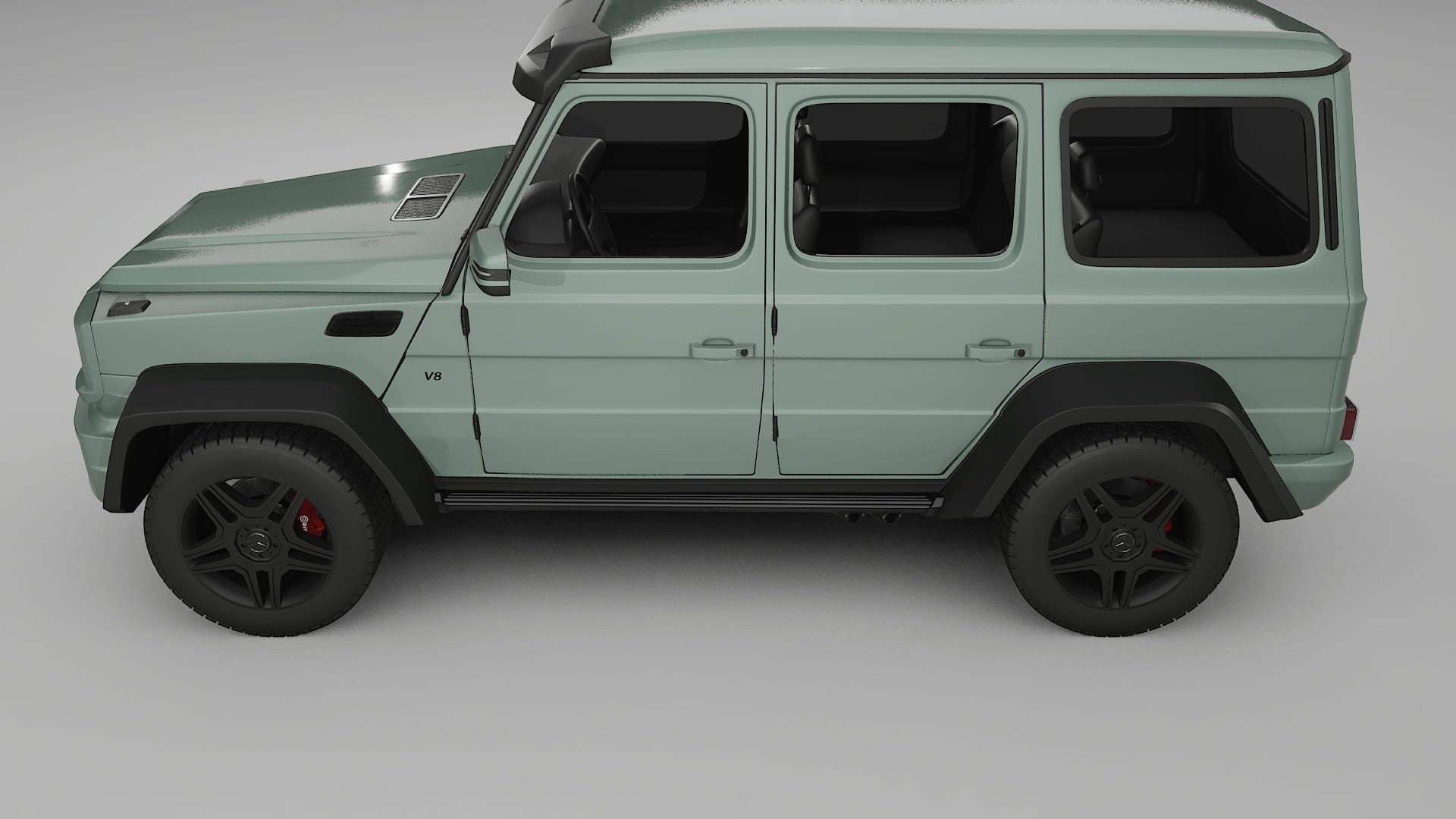 Mercedes G class 4x4 W463 TPU Lakbeschermingsfolie | CINDER Kleurveranderende PPF – Volledig Voorgesneden Kit