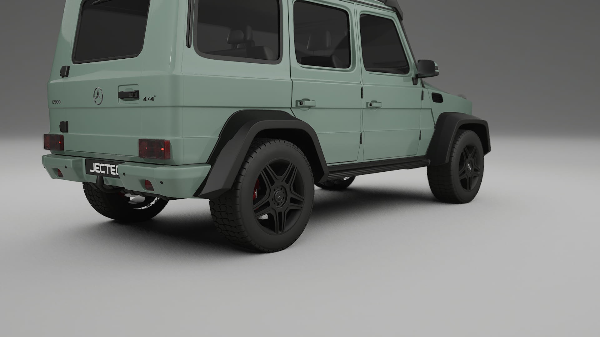 Mercedes G class 4x4 W463 TPU Lakbeschermingsfolie | CINDER Kleurveranderende PPF – Volledig Voorgesneden Kit
