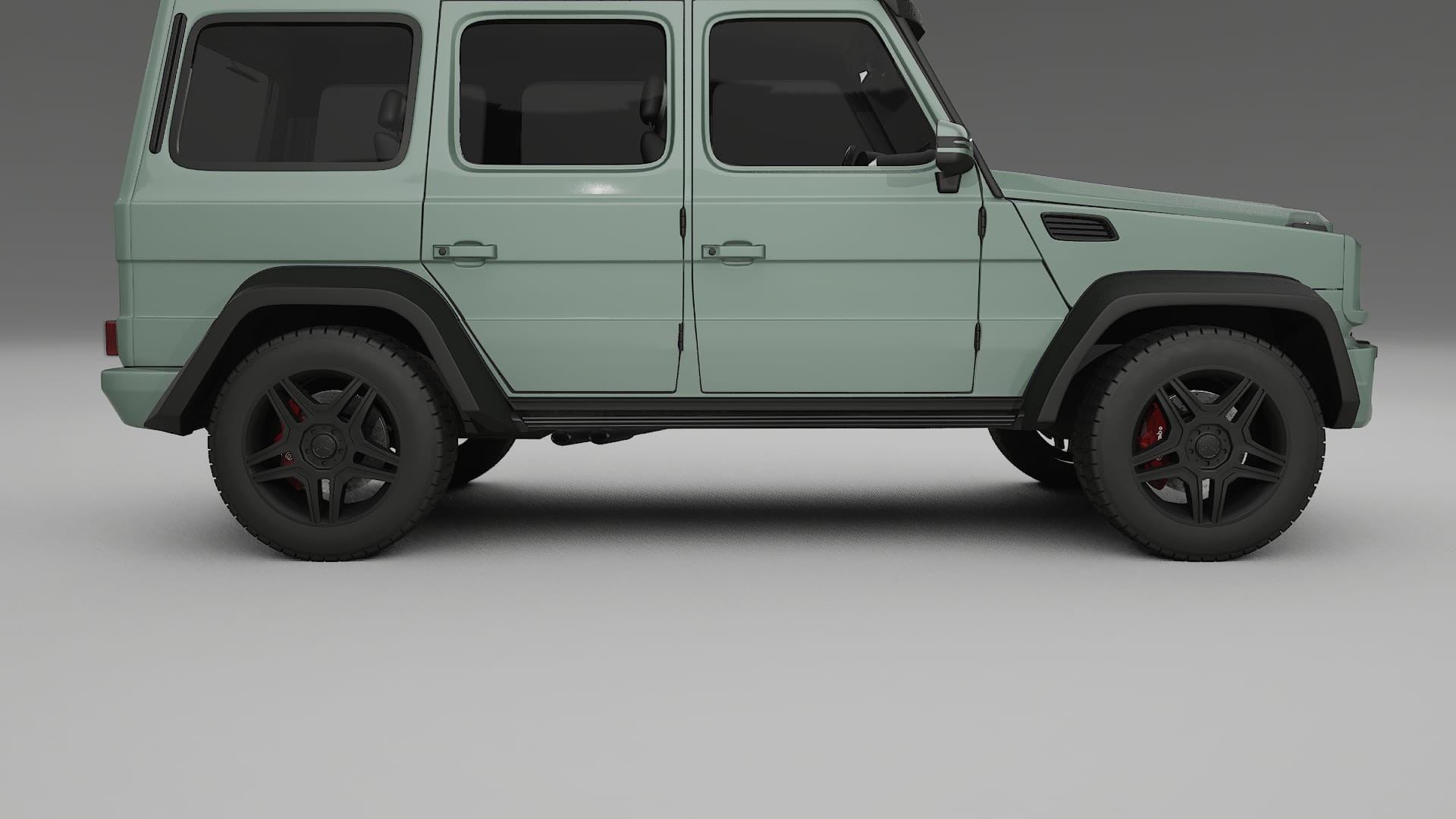 Mercedes G class 4x4 W463 TPU Lakbeschermingsfolie | CINDER Kleurveranderende PPF – Volledig Voorgesneden Kit