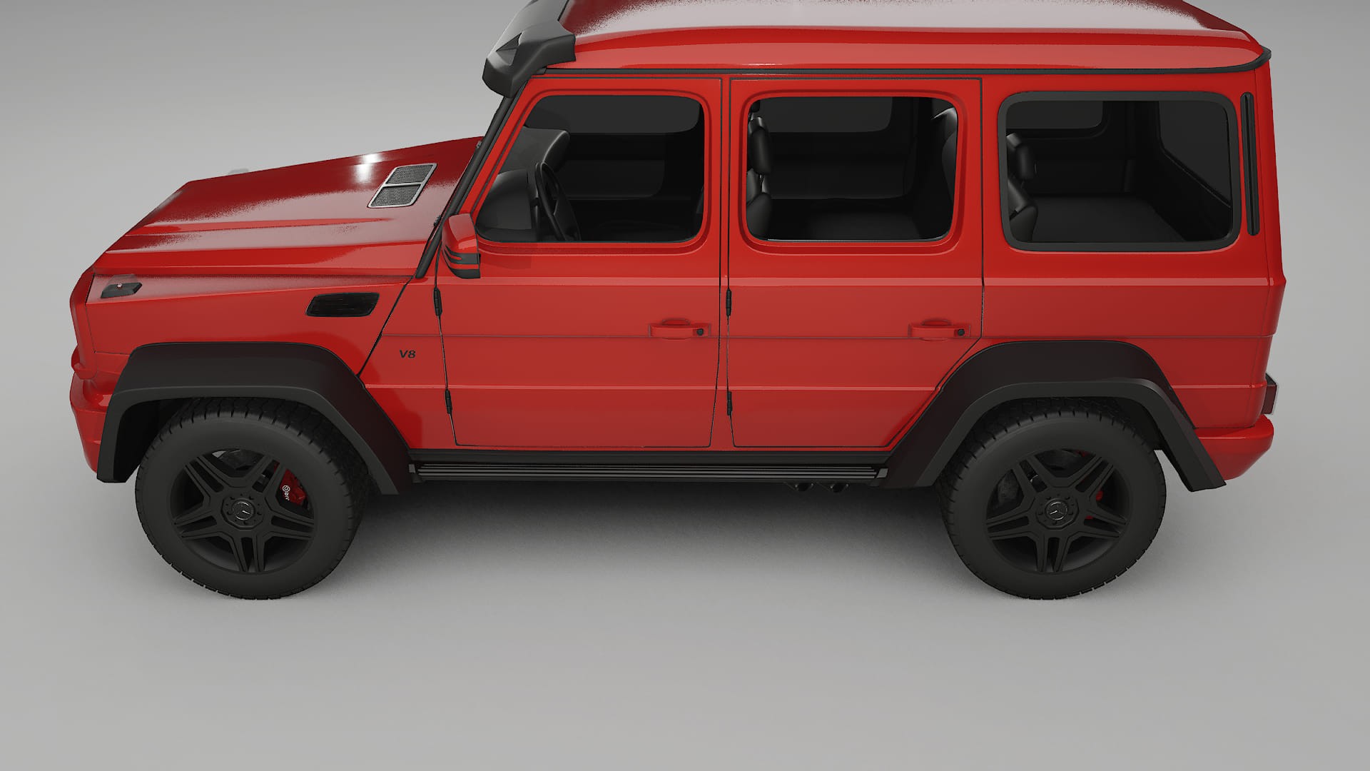 Mercedes G class 4x4 W463 TPU Lakbeschermingsfolie | BLAZE Kleurveranderende PPF – Volledig Voorgesneden Kit