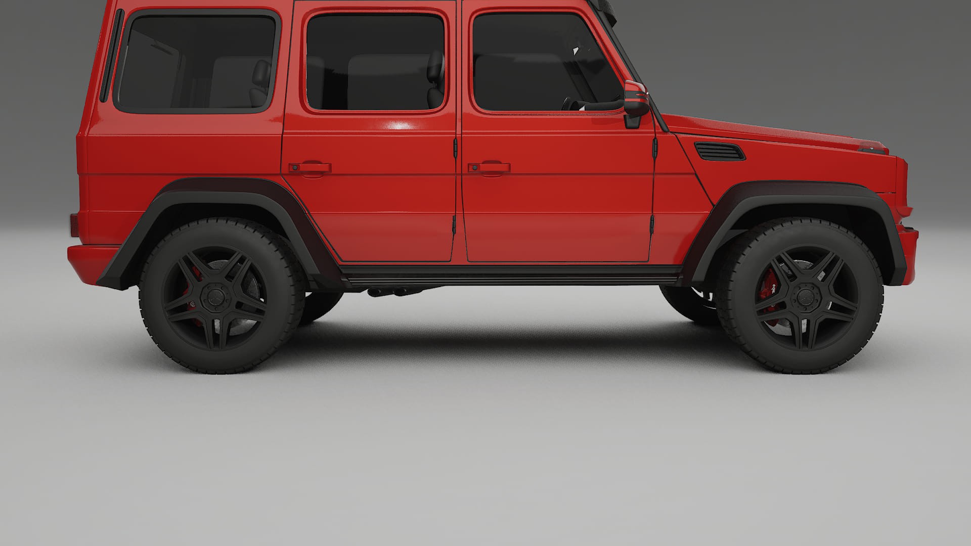 Mercedes G class 4x4 W463 TPU Lakbeschermingsfolie | BLAZE Kleurveranderende PPF – Volledig Voorgesneden Kit