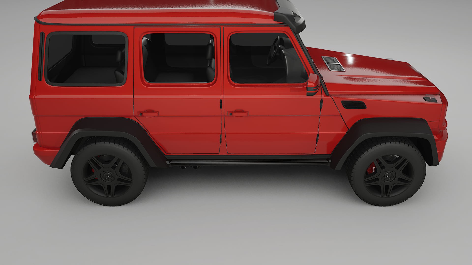 Mercedes G class 4x4 W463 TPU Lakbeschermingsfolie | BLAZE Kleurveranderende PPF – Volledig Voorgesneden Kit