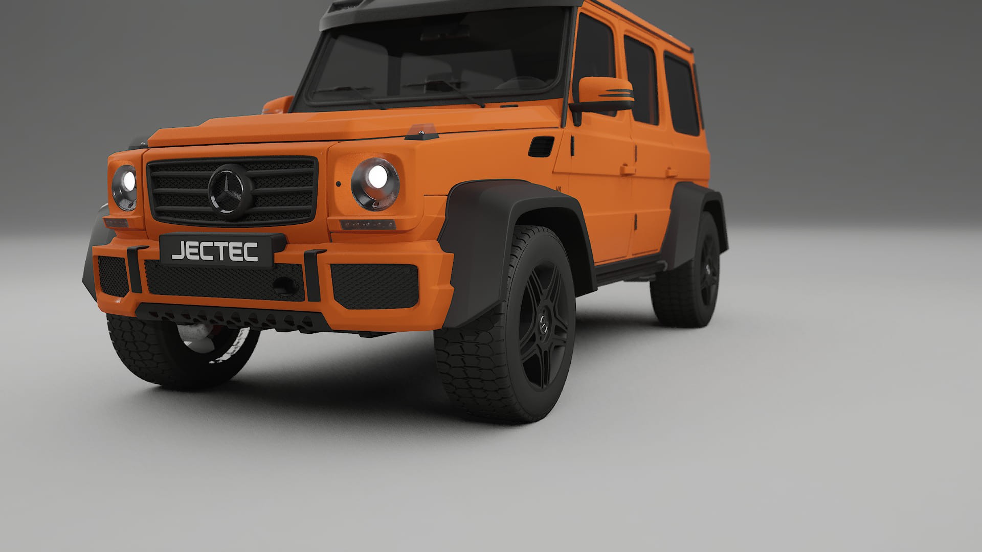 Mercedes G class 4x4 W463 TPU Lakbeschermingsfolie | ROCKET Kleurveranderende PPF – Volledig Voorgesneden Kit