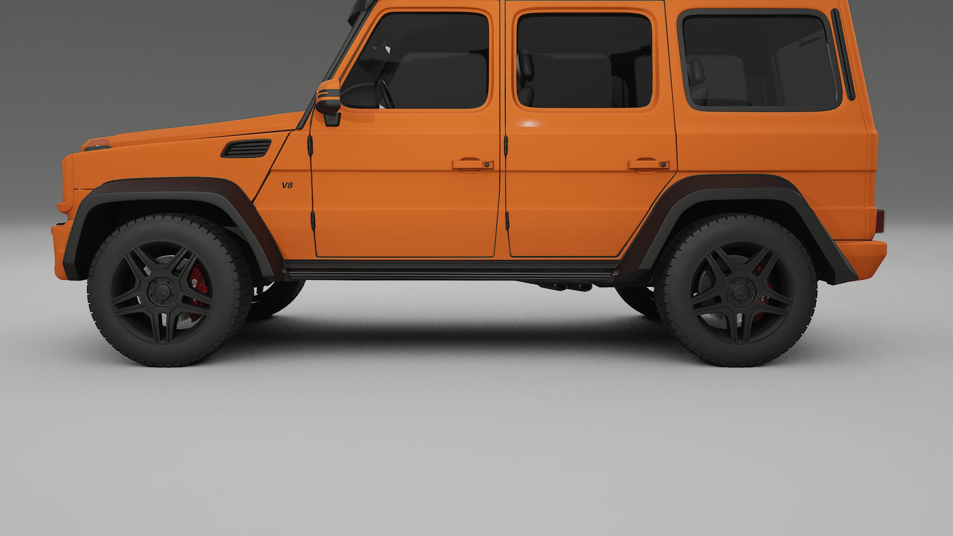 Mercedes G class 4x4 W463 TPU Lakbeschermingsfolie | ROCKET Kleurveranderende PPF – Volledig Voorgesneden Kit