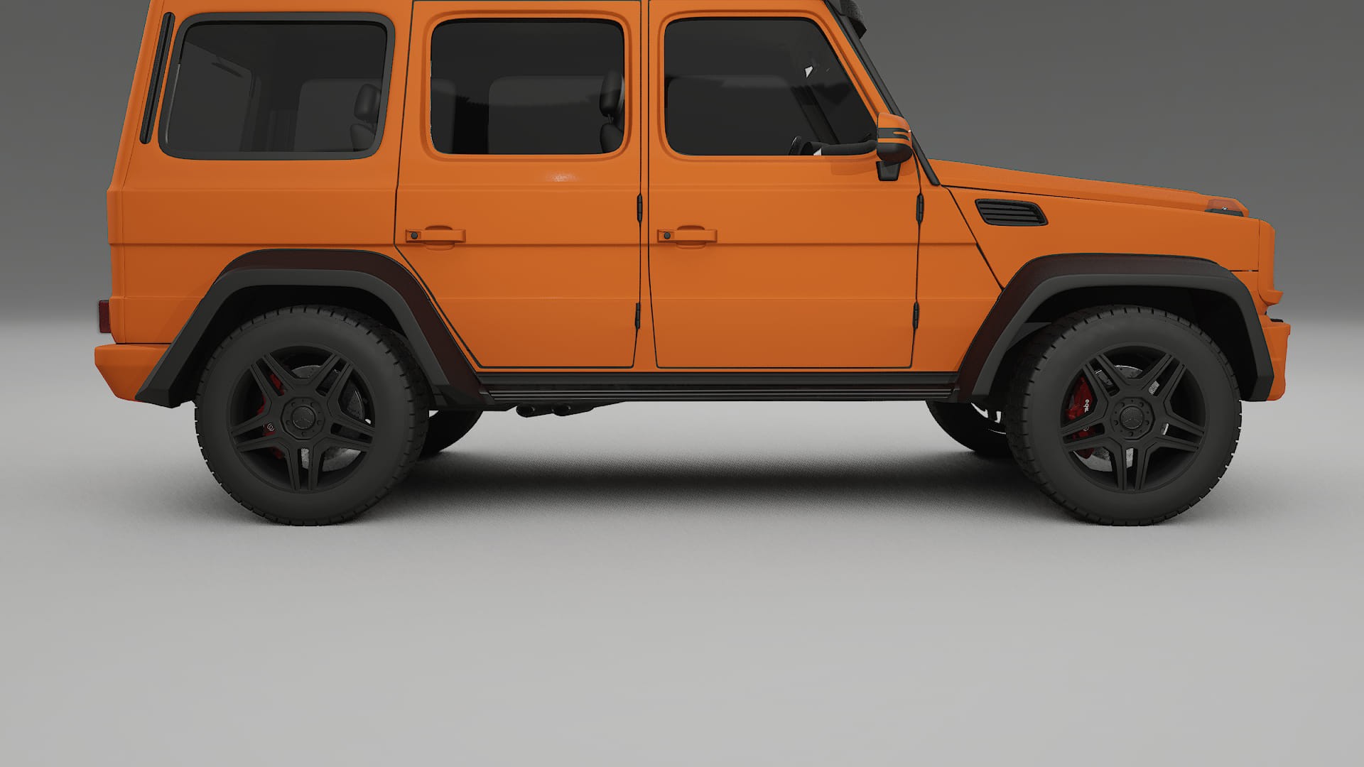 Mercedes G class 4x4 W463 TPU Lakbeschermingsfolie | ROCKET Kleurveranderende PPF – Volledig Voorgesneden Kit