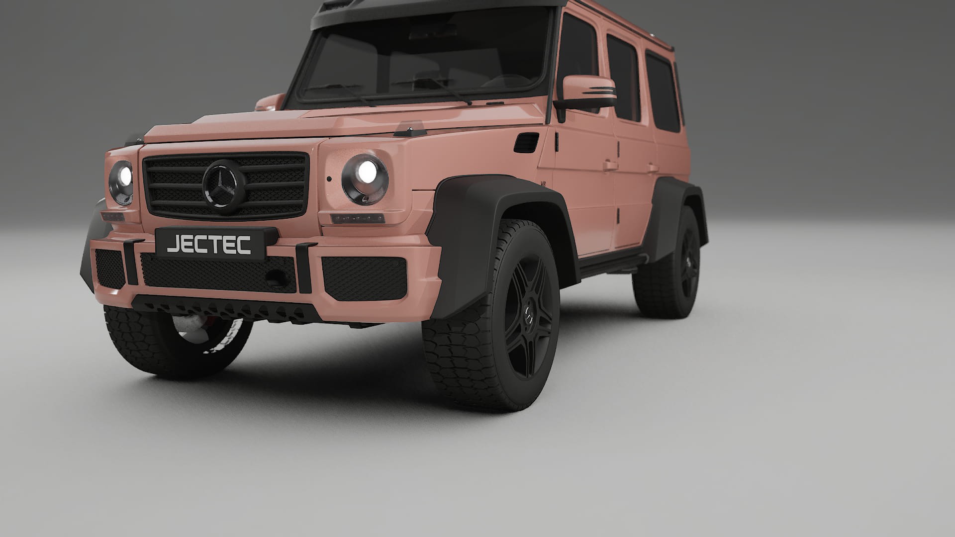 Mercedes G class 4x4 W463 TPU Lakbeschermingsfolie | BLUSH Kleurveranderende PPF – Volledig Voorgesneden Kit