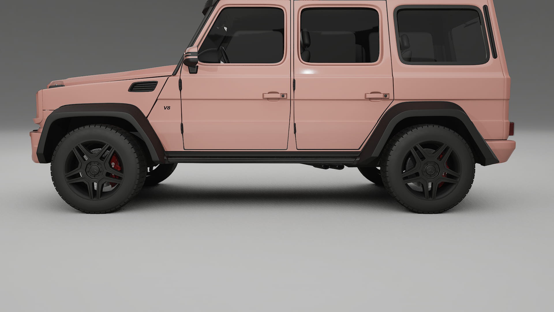 Mercedes G class 4x4 W463 TPU Lakbeschermingsfolie | BLUSH Kleurveranderende PPF – Volledig Voorgesneden Kit