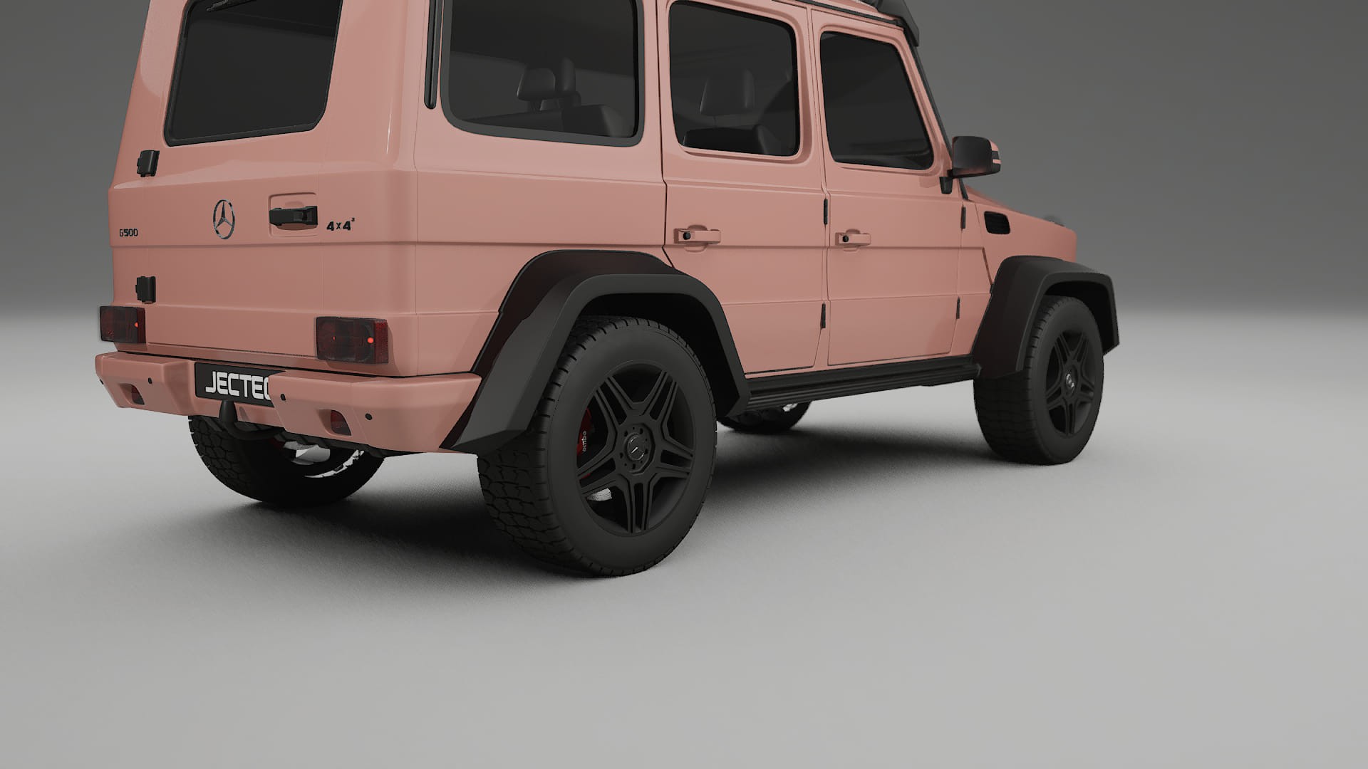Mercedes G class 4x4 W463 TPU Lakbeschermingsfolie | BLUSH Kleurveranderende PPF – Volledig Voorgesneden Kit