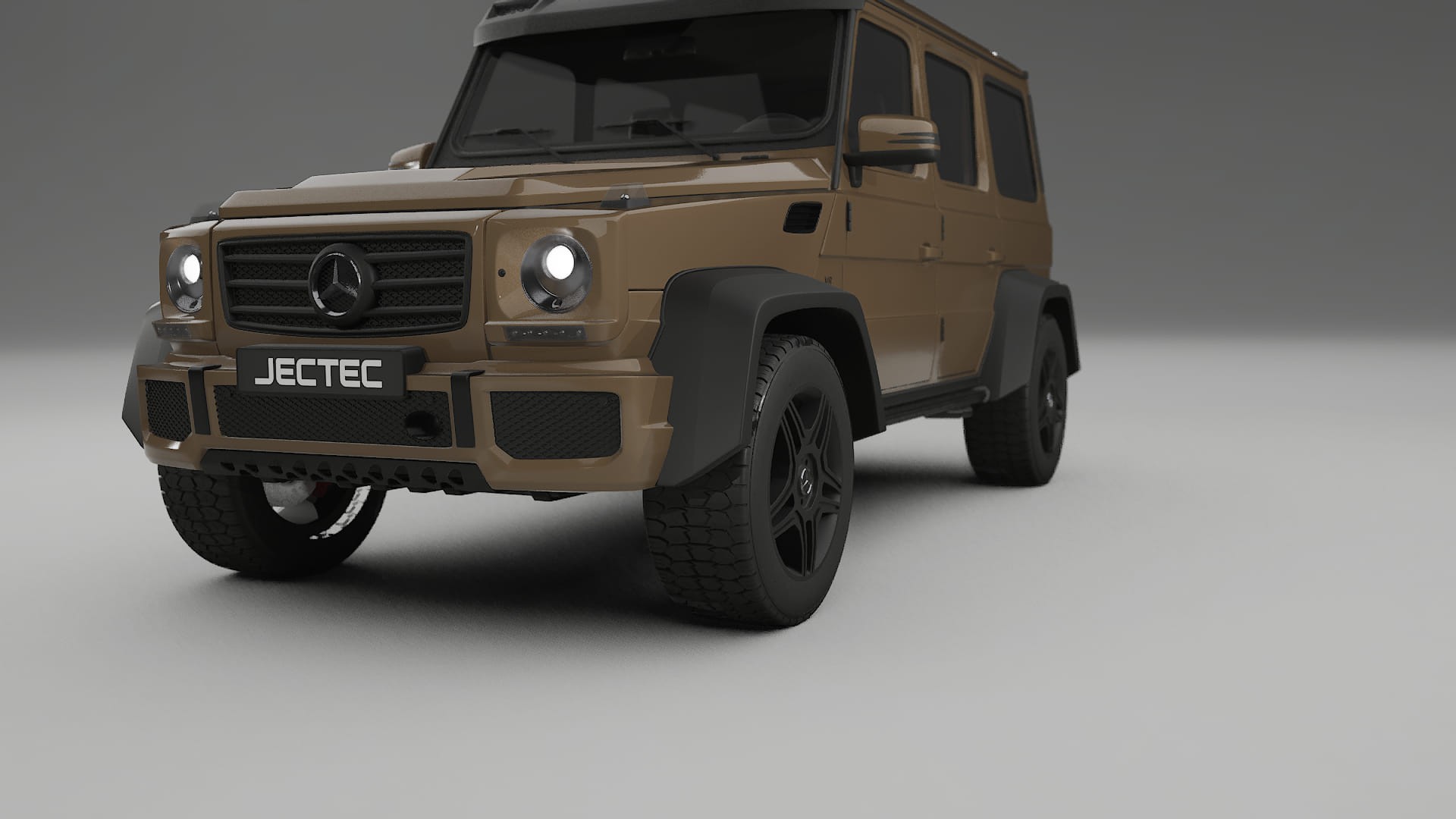 Mercedes G class 4x4 W463 TPU Lakbeschermingsfolie | SAHARA Kleurveranderende PPF – Volledig Voorgesneden Kit