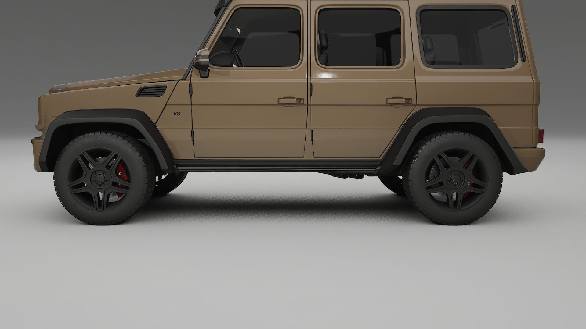 Mercedes G class 4x4 W463 TPU Lakbeschermingsfolie | SAHARA Kleurveranderende PPF – Volledig Voorgesneden Kit
