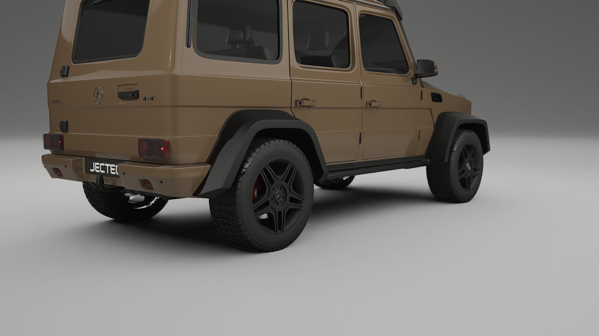 Mercedes G class 4x4 W463 TPU Lakbeschermingsfolie | SAHARA Kleurveranderende PPF – Volledig Voorgesneden Kit