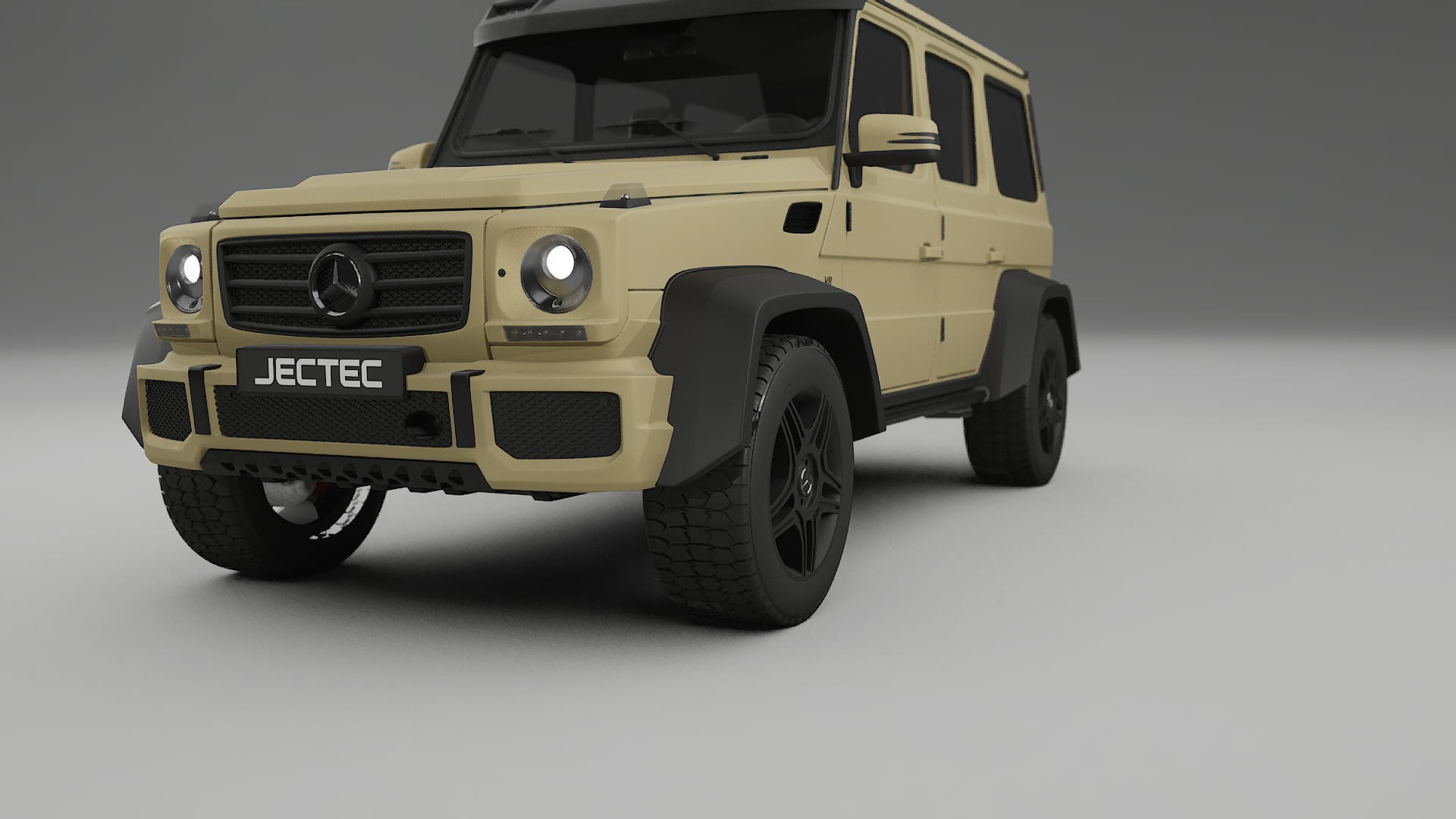 Mercedes G class 4x4 W463 TPU Lakbeschermingsfolie | SAND Kleurveranderende PPF – Volledig Voorgesneden Kit