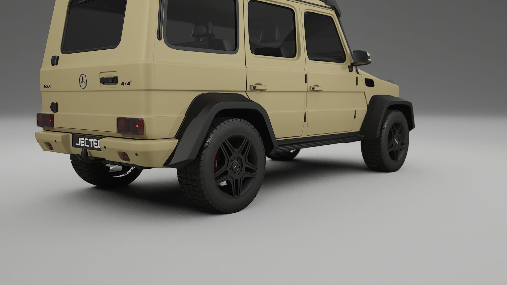 Mercedes G class 4x4 W463 TPU Lakbeschermingsfolie | SAND Kleurveranderende PPF – Volledig Voorgesneden Kit