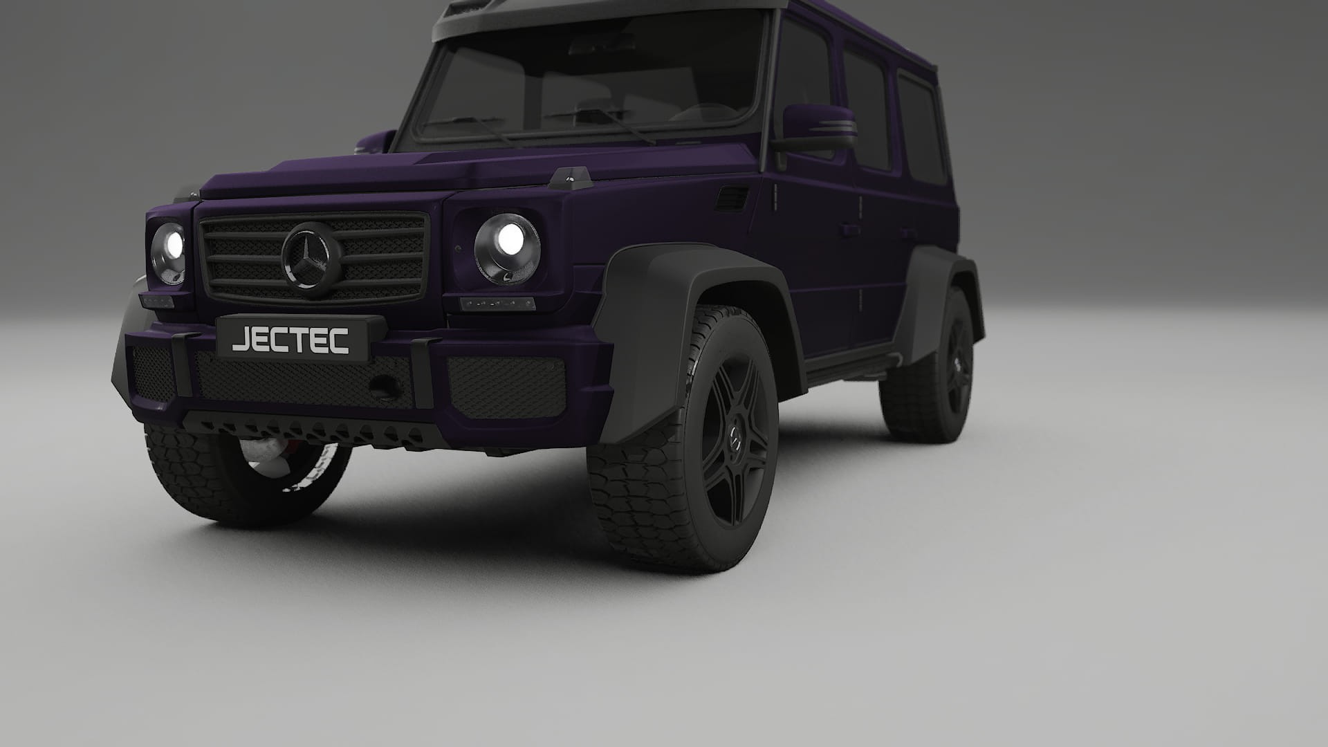 Mercedes G class 4x4 W463 TPU Lakbeschermingsfolie | VIOLET Kleurveranderende PPF – Volledig Voorgesneden Kit