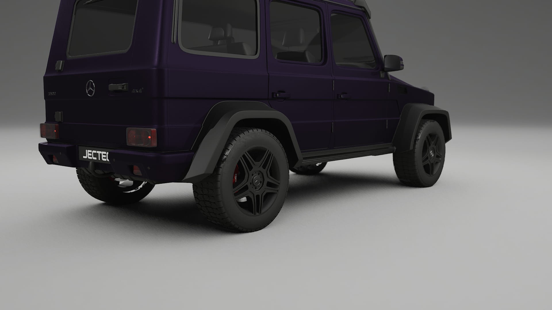 Mercedes G class 4x4 W463 TPU Lakbeschermingsfolie | VIOLET Kleurveranderende PPF – Volledig Voorgesneden Kit