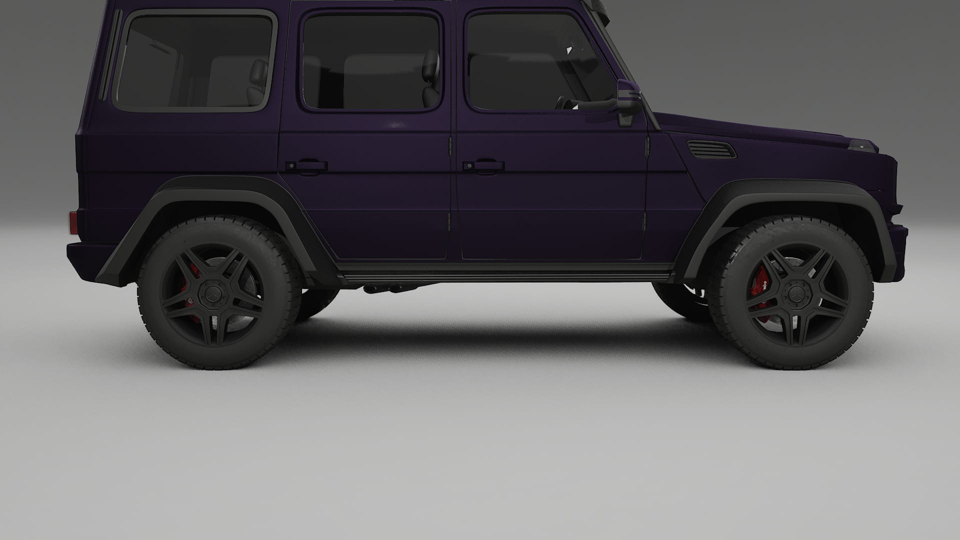 Mercedes G class 4x4 W463 TPU Lakbeschermingsfolie | VIOLET Kleurveranderende PPF – Volledig Voorgesneden Kit