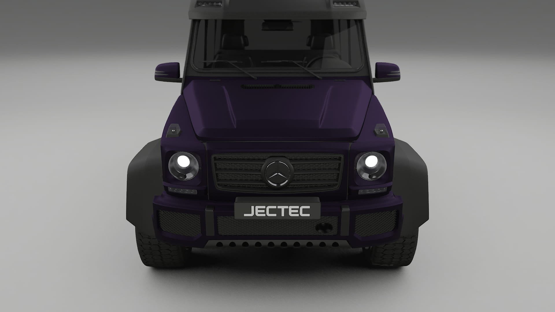 Mercedes G class 4x4 W463 TPU Lakbeschermingsfolie | VIOLET Kleurveranderende PPF – Volledig Voorgesneden Kit