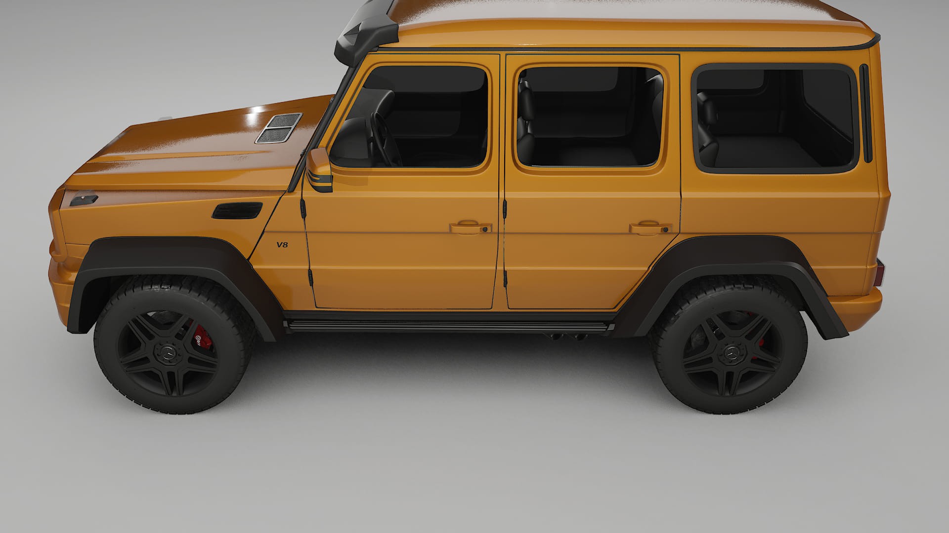 Mercedes G class 4x4 W463 TPU Lakbeschermingsfolie | DAISY Kleurveranderende PPF – Volledig Voorgesneden Kit