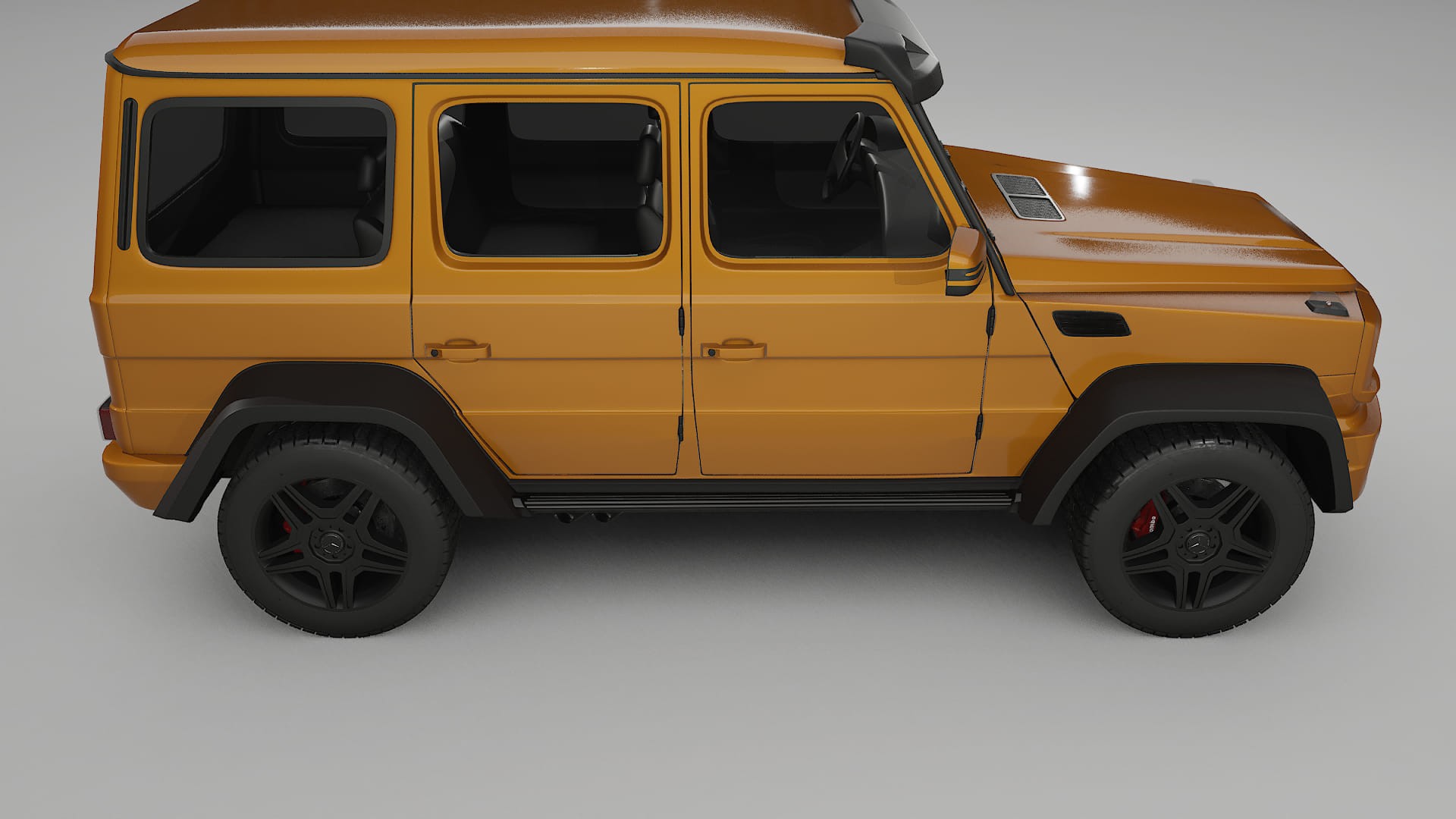 Mercedes G class 4x4 W463 TPU Lakbeschermingsfolie | DAISY Kleurveranderende PPF – Volledig Voorgesneden Kit