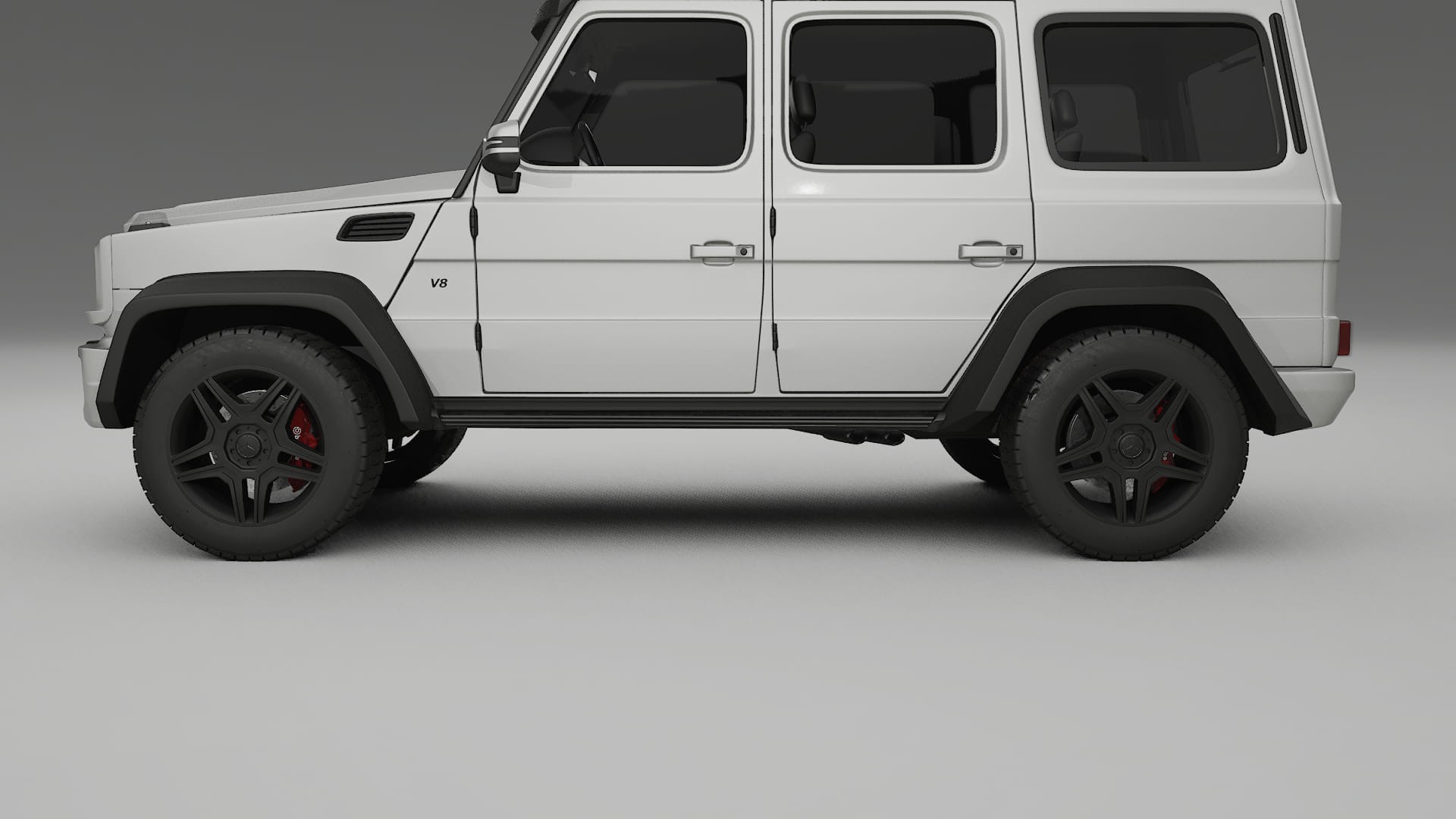 Mercedes G class 4x4 W463 TPU Lakbeschermingsfolie | PEARL Kleurveranderende PPF – Volledig Voorgesneden Kit