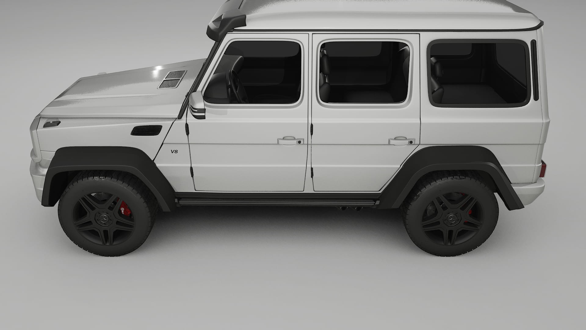 Mercedes G class 4x4 W463 TPU Lakbeschermingsfolie | PEARL Kleurveranderende PPF – Volledig Voorgesneden Kit