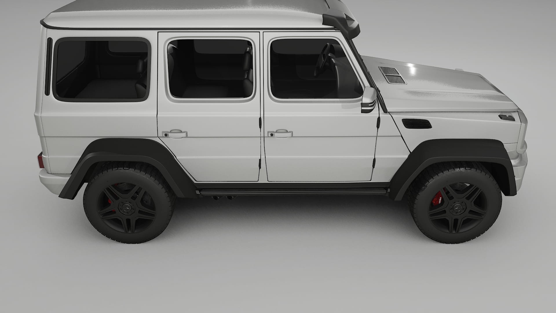 Mercedes G class 4x4 W463 TPU Lakbeschermingsfolie | PEARL Kleurveranderende PPF – Volledig Voorgesneden Kit