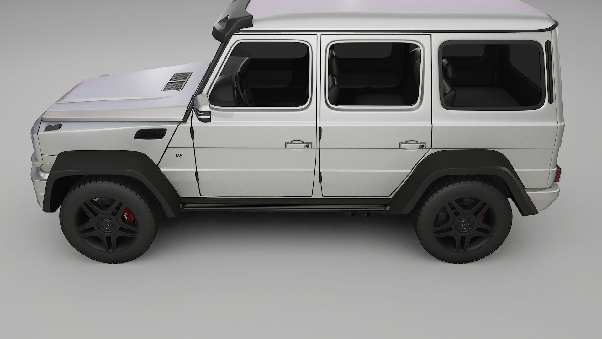 Mercedes G class 4x4 W463 TPU Lakbeschermingsfolie | NEBULA Kleurveranderende PPF – Volledig Voorgesneden Kit