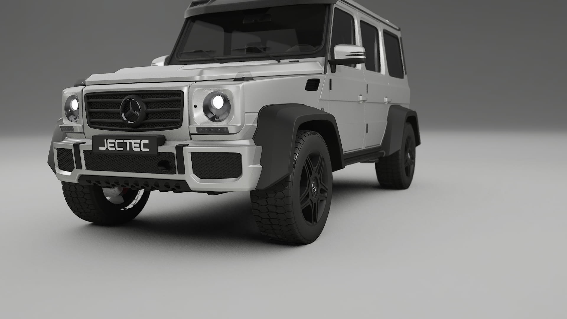 Mercedes G class 4x4 W463 TPU Lakbeschermingsfolie | OPAL Kleurveranderende PPF – Volledig Voorgesneden Kit